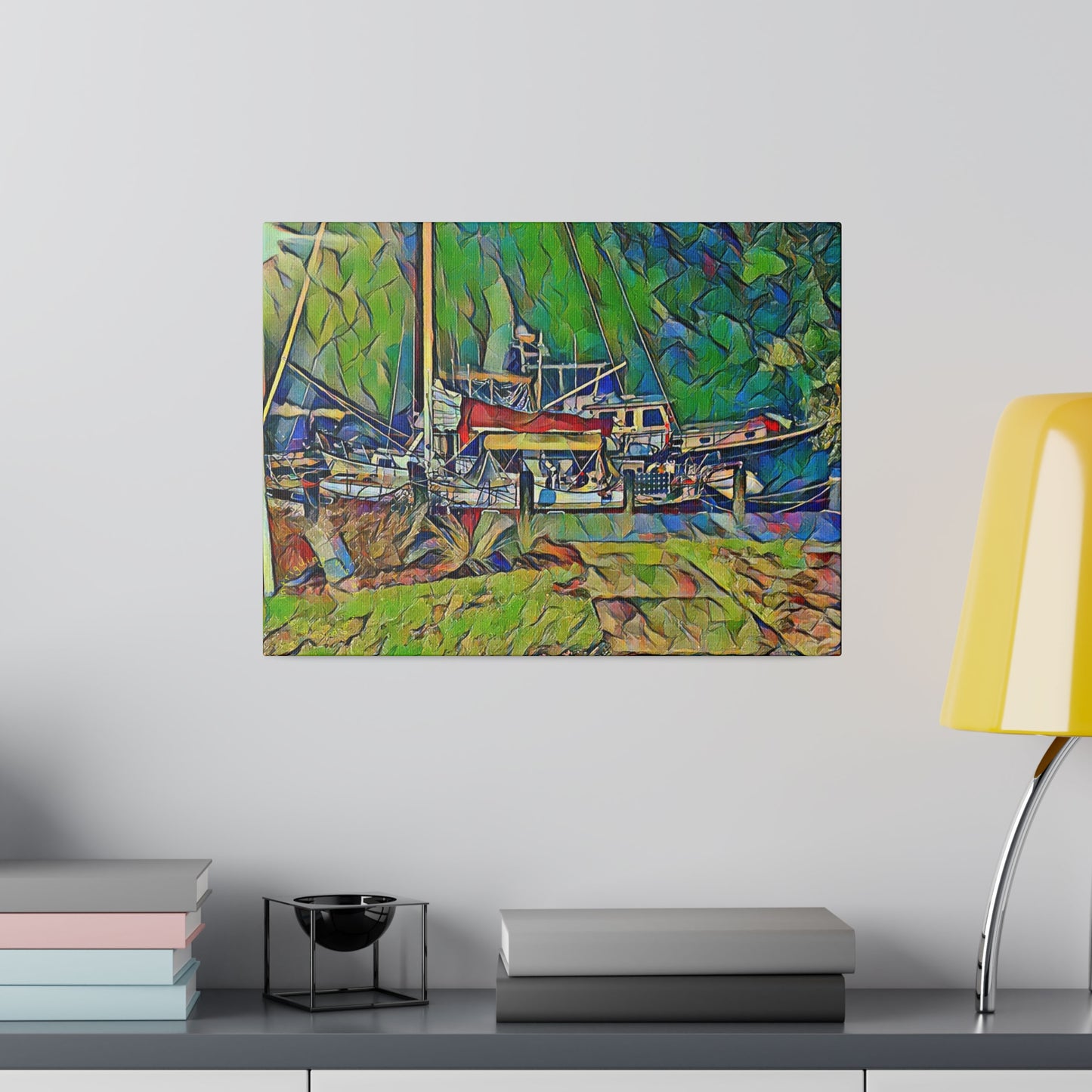 Intriguing Vistas™ Nautical Series Matte Canvas Print in 12 Landscape Sizes!!