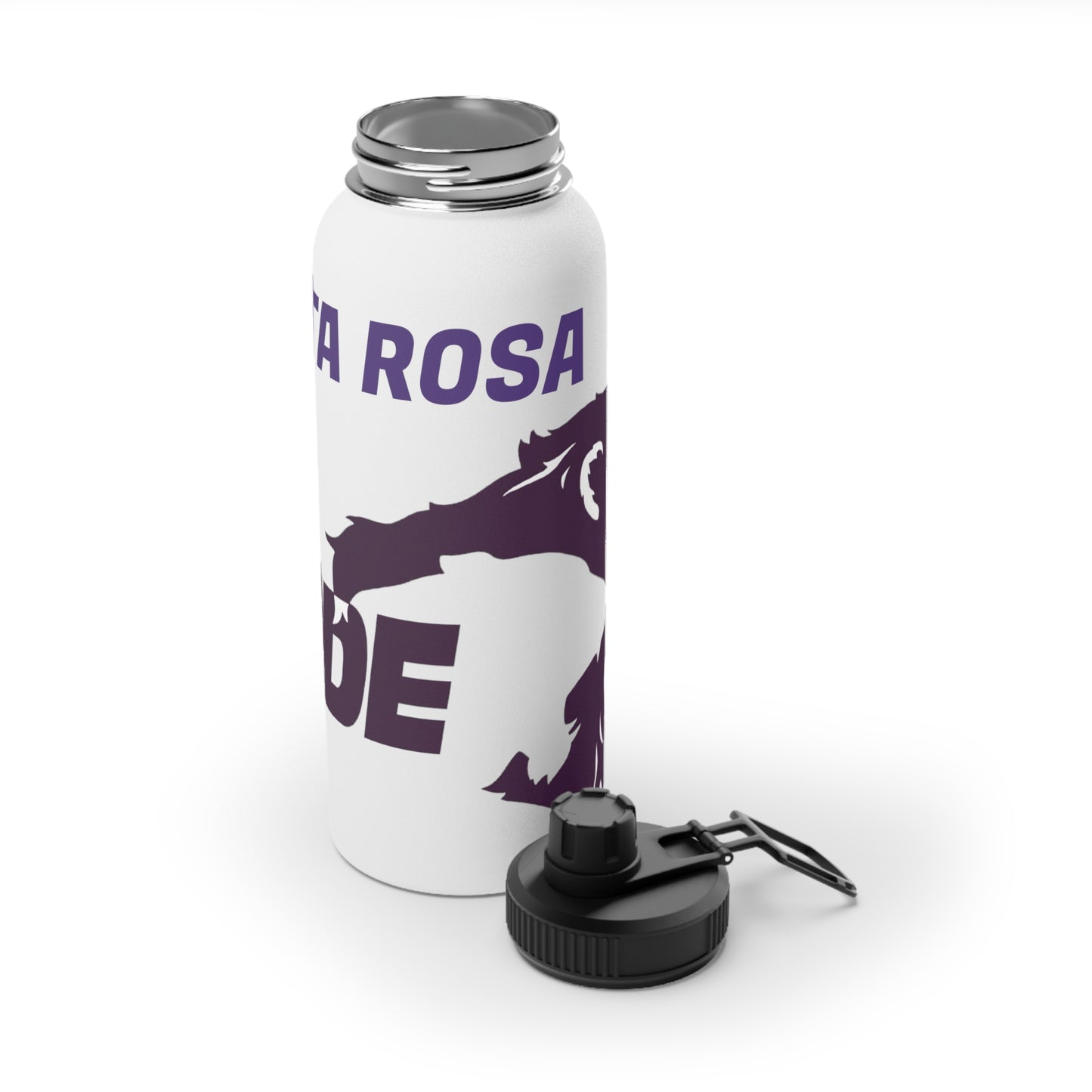 Santa Rosa Stainless Steel Water Bottle, Sports Lid