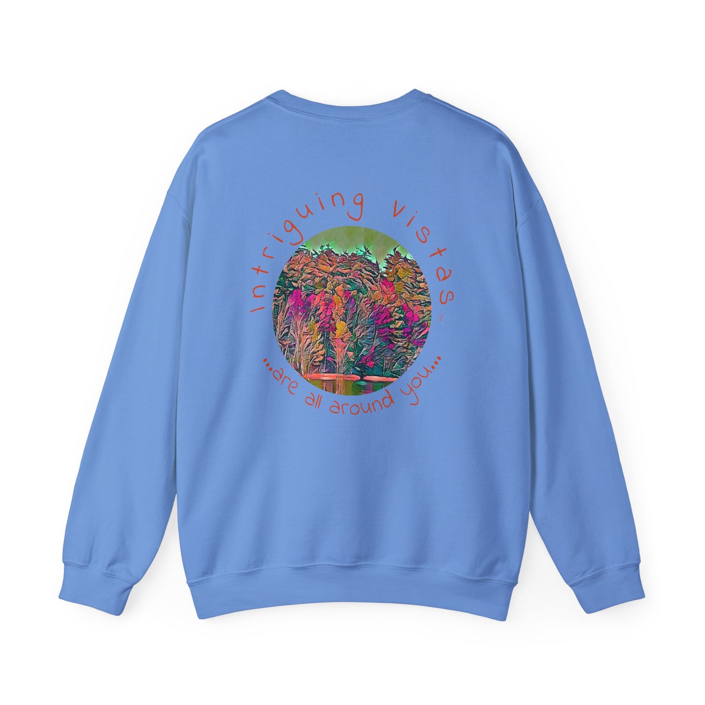 Gildan 18000 Unisex Adult Heavy Blend Crewneck Sweatshirt from the Scenery Series at Intriguing Vistas