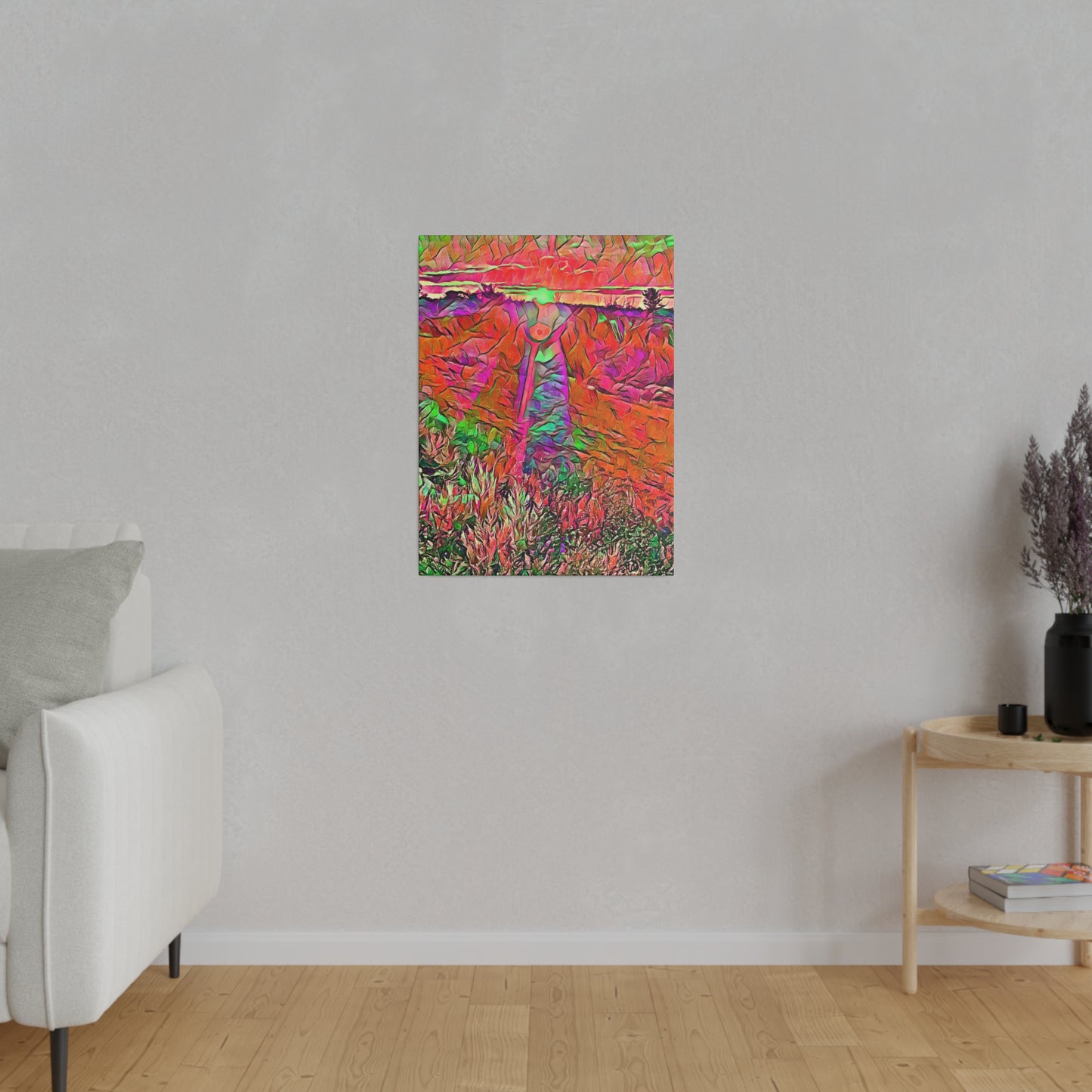 Canvas Print in Multiple Portrait Sizes from the Sunset Series at Intriguing Vistas