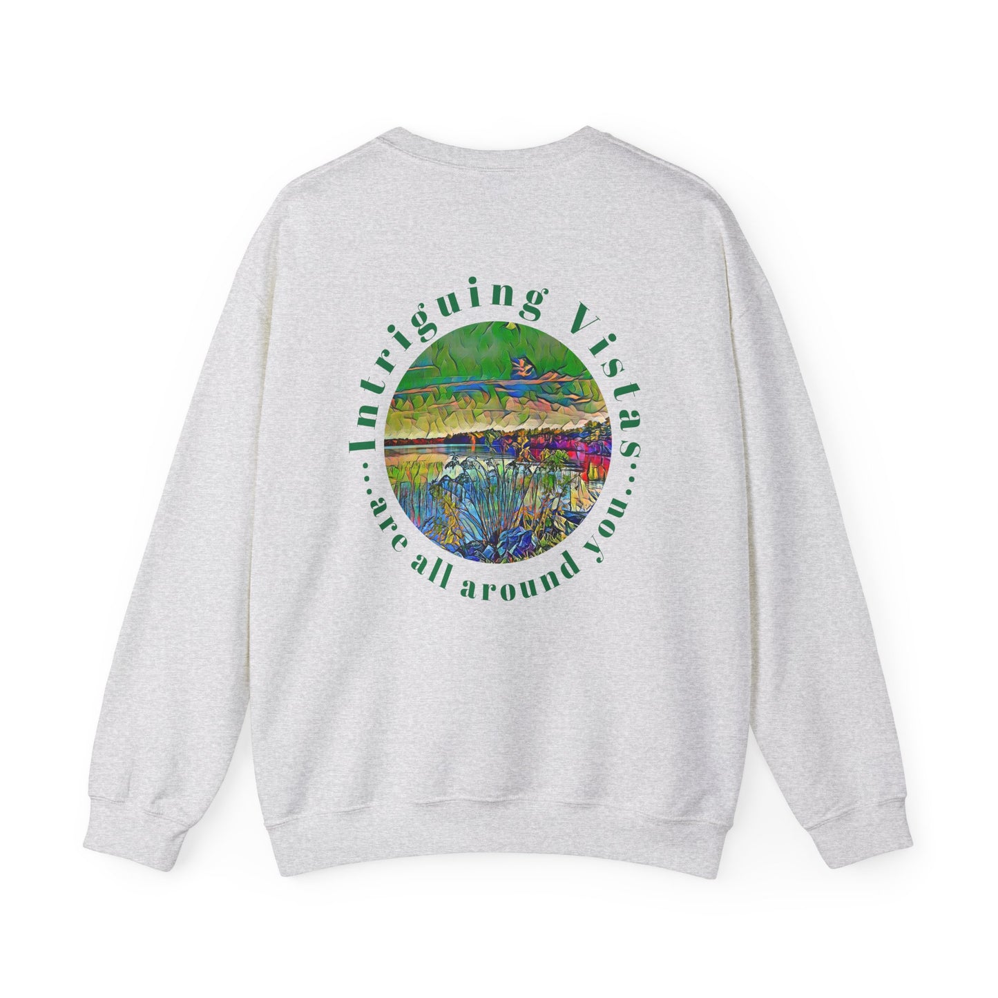 Gildan 18000 Unisex Adult Heavy Blend Crewneck Sweatshirt Available in Multiple Colors from the Scenery Series at Intriguing Vistas