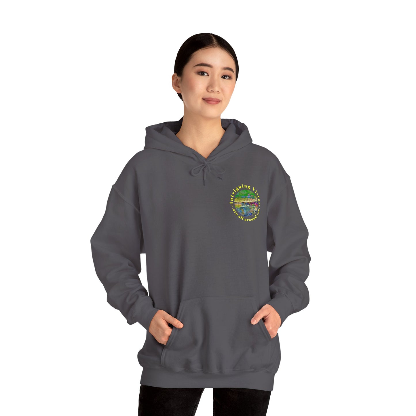 Gildan 18500 Unisex Adult Heavy Blend Crewneck Hooded Sweatshirt from the Scenery Series at Intriguing Vistas