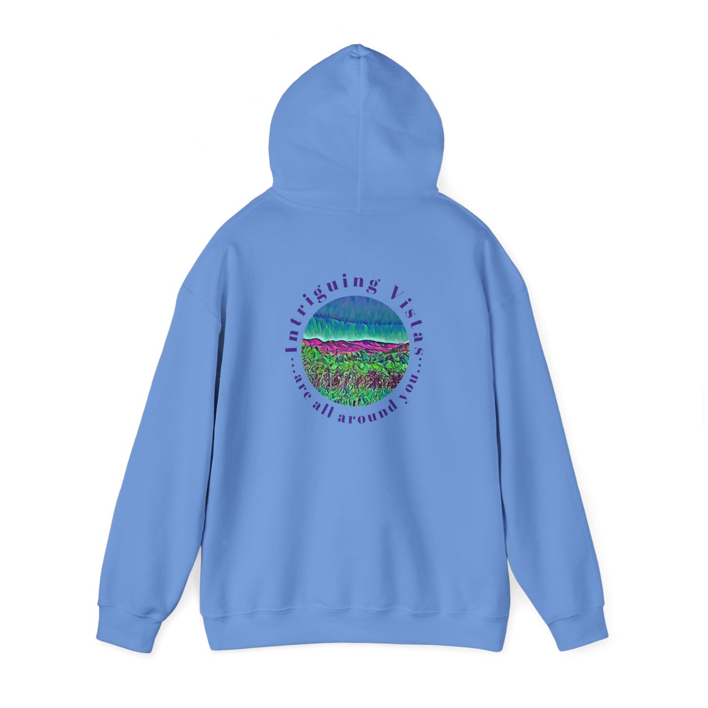 Gildan 18500 Unisex Adult Heavy Blend Crewneck Hooded Sweatshirt from the Scenery Series at Intriguing Vistas