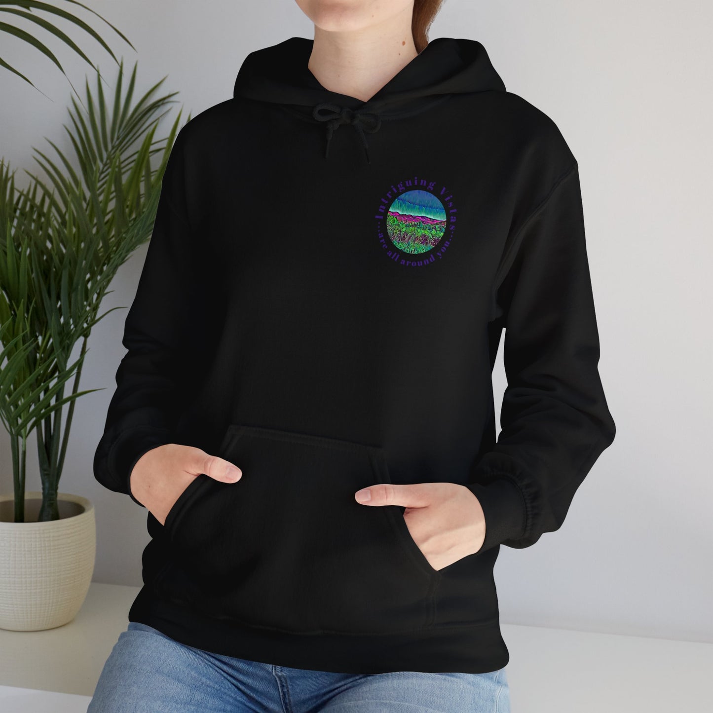 Gildan 18500 Unisex Adult Heavy Blend Crewneck Hooded Sweatshirt from the Scenery Series at Intriguing Vistas