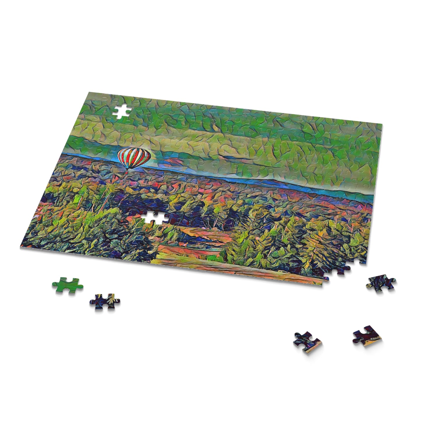 Custom Jigsaw Puzzle Available in Three Sizes from the Scenery Series at Intriguing Vistas