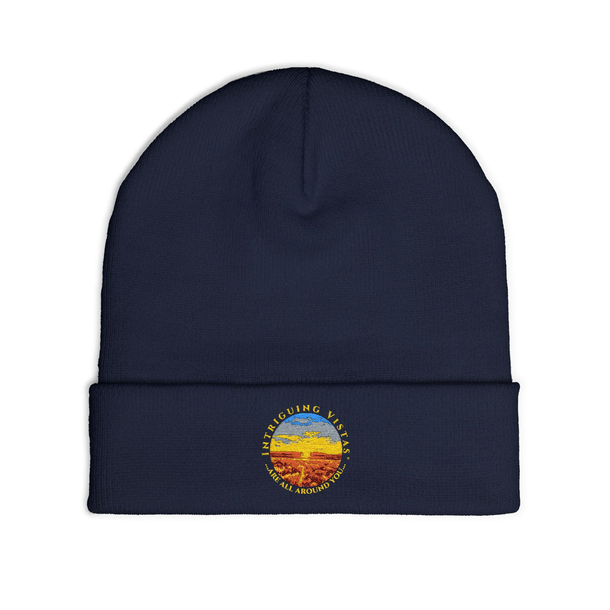 Knit Beanie (Embroidery)