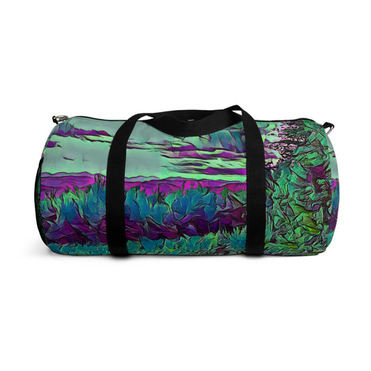 Custom Duffel Bag available in two sizes from the Scenery Series at Intriguing Vistas