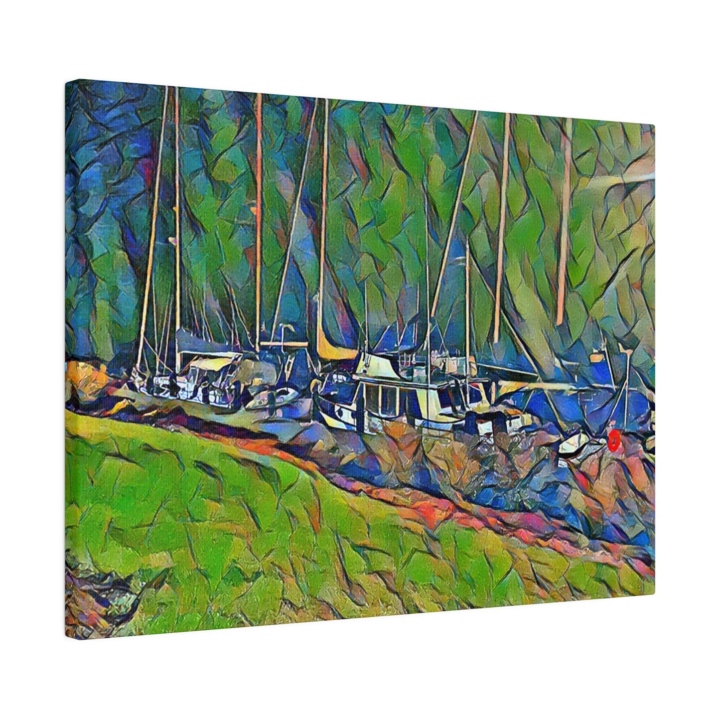 Canvas Art Print in Multiple Landscape Sizes from the Nautical Series at Intriguing Vistas