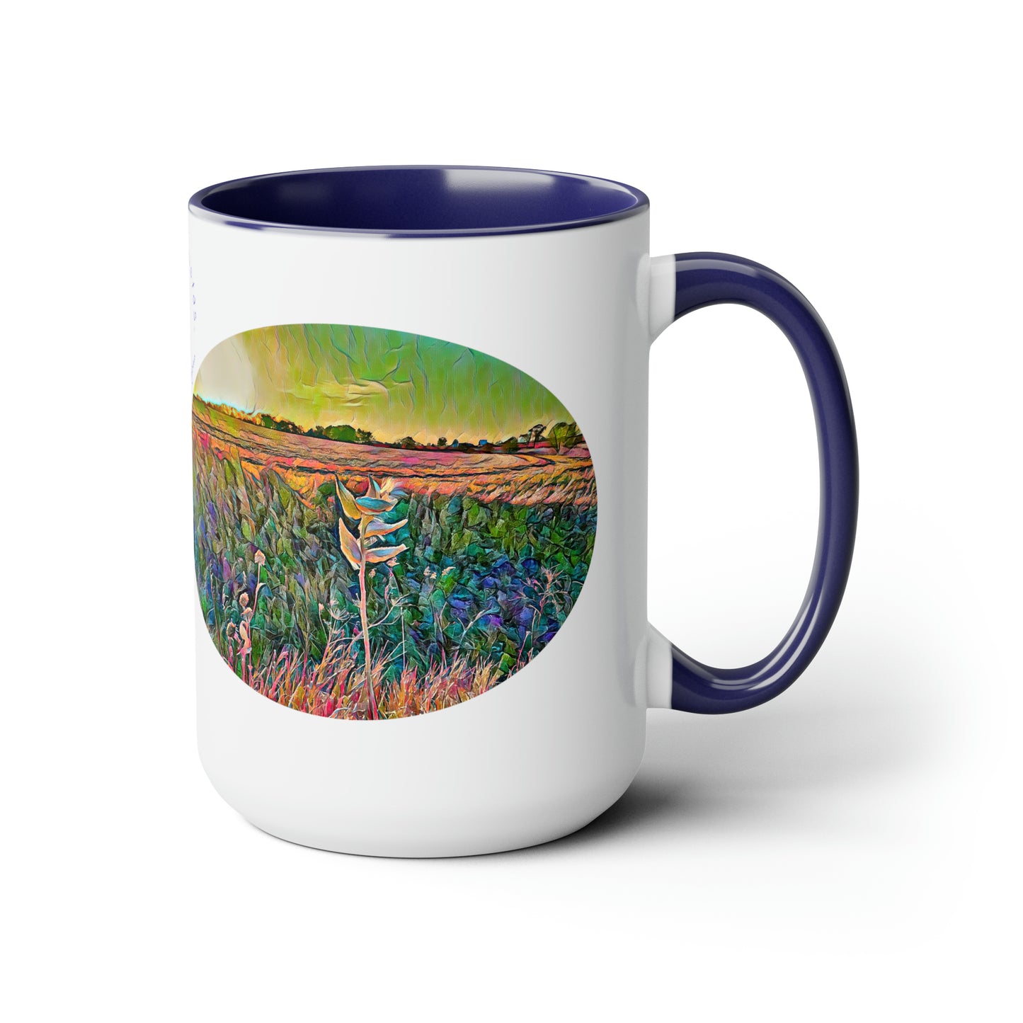 Intriguing Vistas™ Scenery Series Two-Tone Coffee Mugs, 15oz