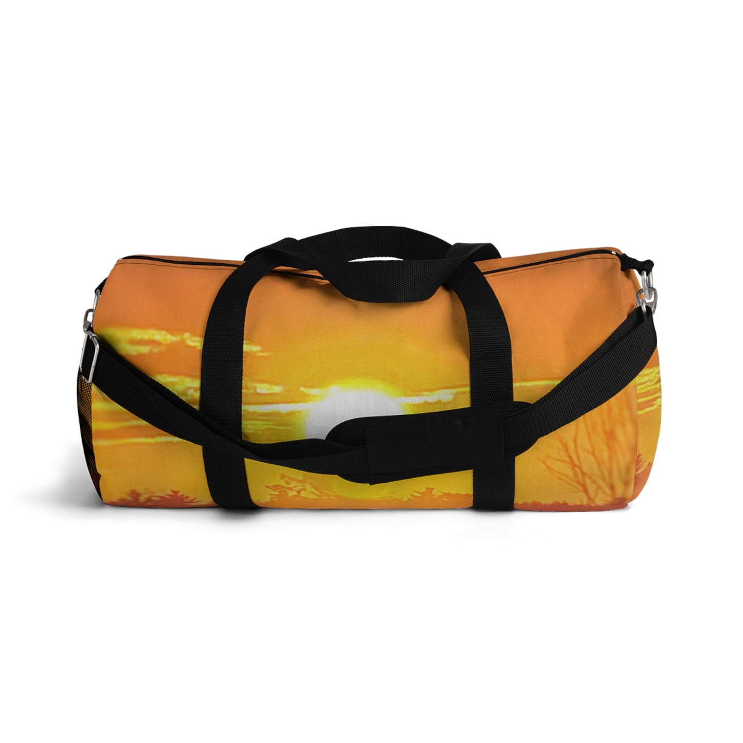 Custom Duffel Bag available in two sizes from the Sunset Series at Intriguing Vistas