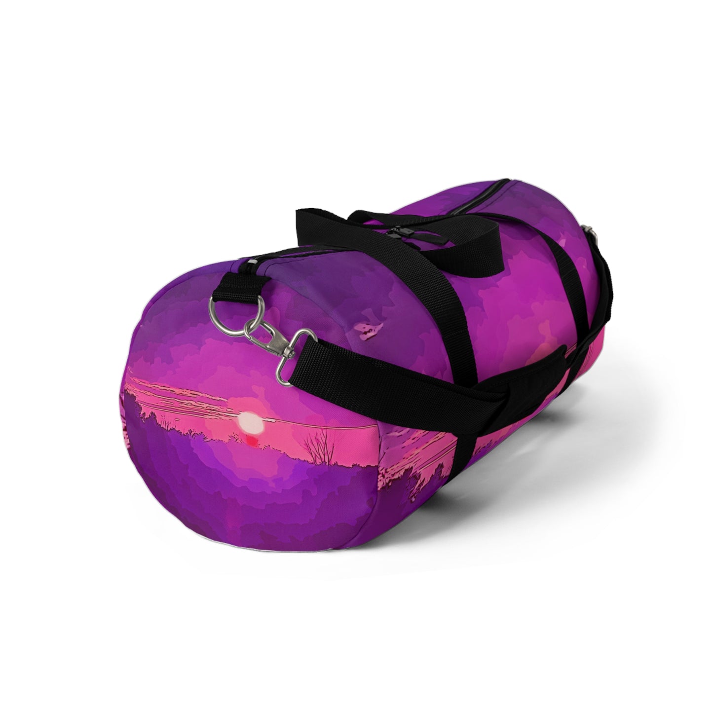 Custom Duffel Bag available in two sizes from the Sunset Series at Intriguing Vistas