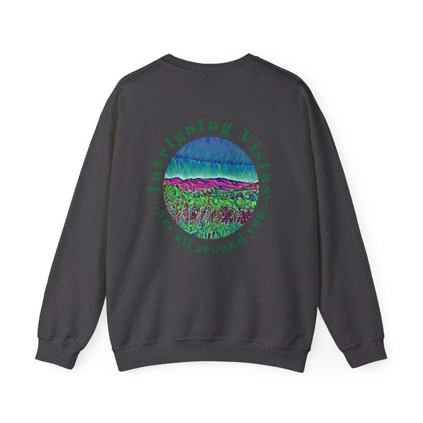 Gildan 18000 Unisex Adult Heavy Blend Crewneck Sweatshirt Available in Multiple Colors from the Scenery Series at Intriguing Vistas