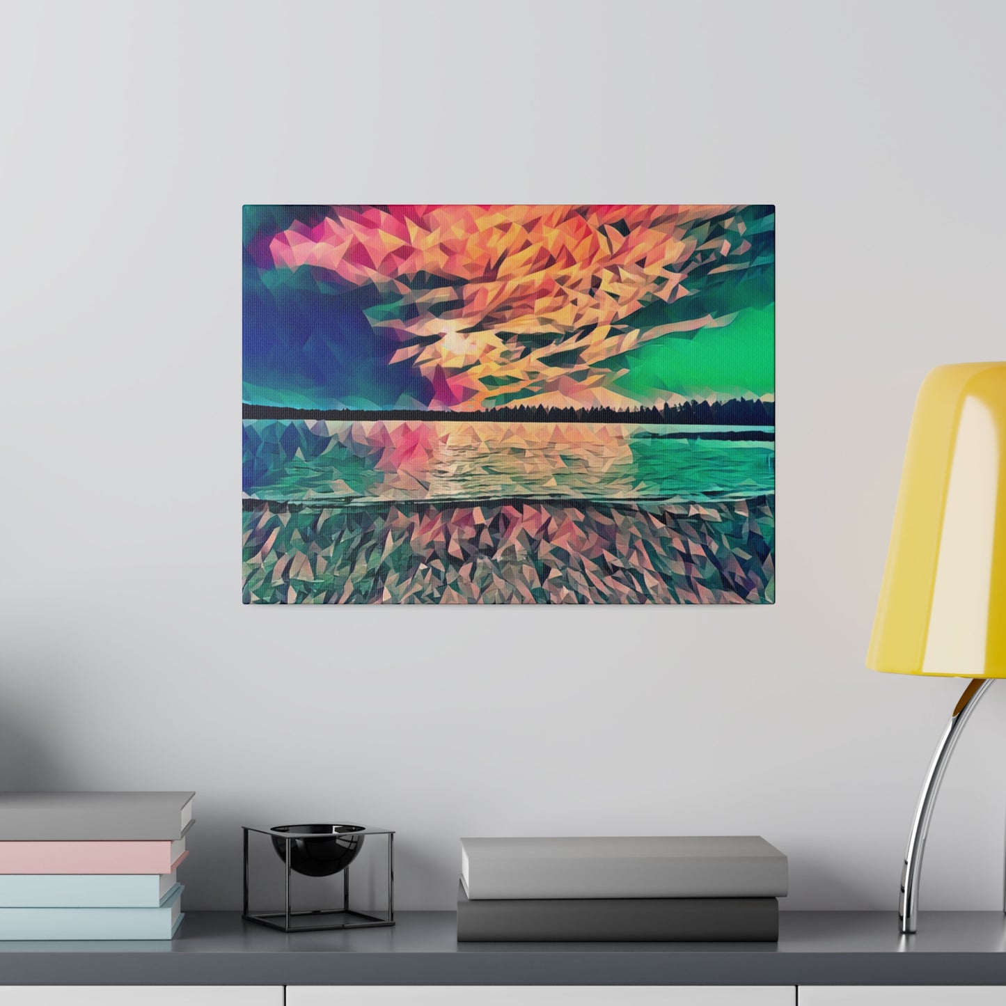 Canvas Art Print in Multiple Landscape Sizes from the Sunset Series at Intriguing Vistas