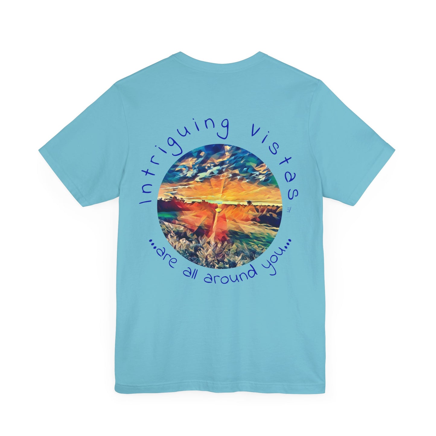 Intriguing Vistas™ Sunset Series Unisex Jersey Short Sleeve Tee