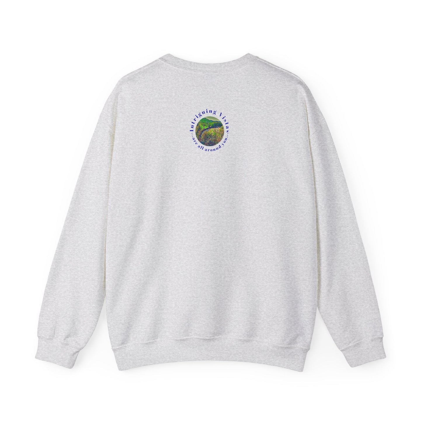 Gildan 18000 Unisex Adult Heavy Blend Crewneck Sweatshirt Available in Multiple Colors from the Scenery Series at Intriguing Vistas