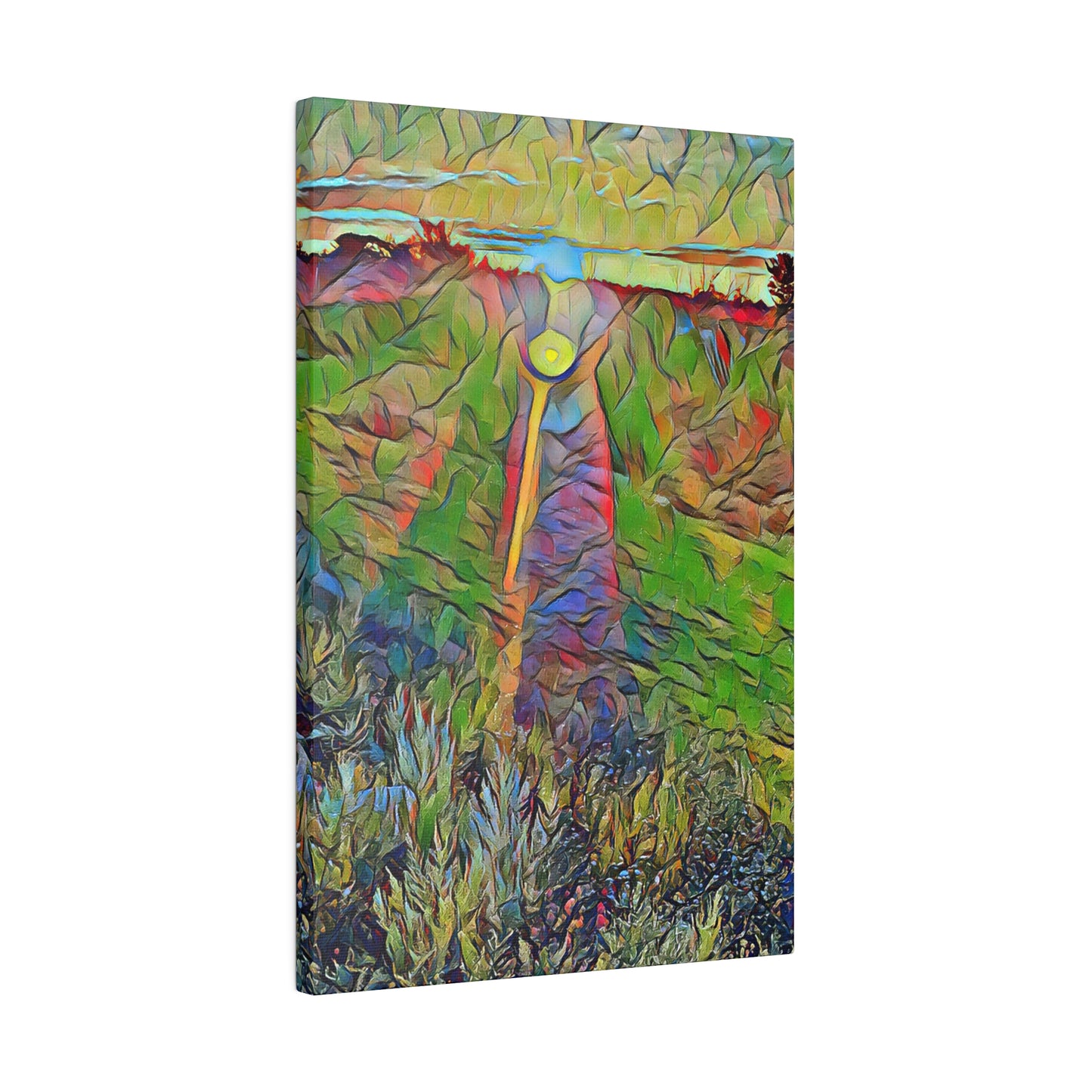 Canvas Print in Multiple Portrait Sizes from the Sunset Series at Intriguing Vistas