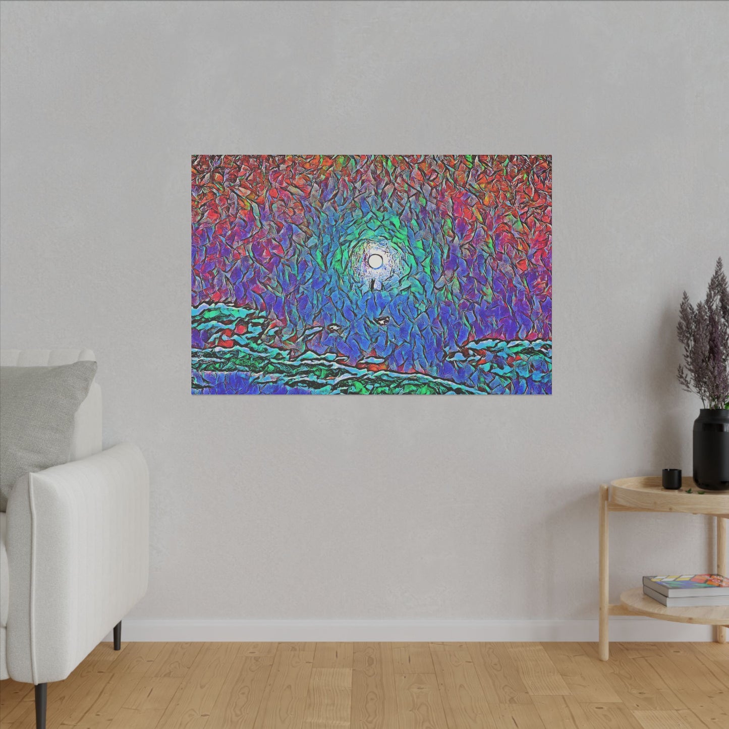 Canvas Print in Multiple Landscape Sizes from the Night Sky Series at Intriguing Vistas