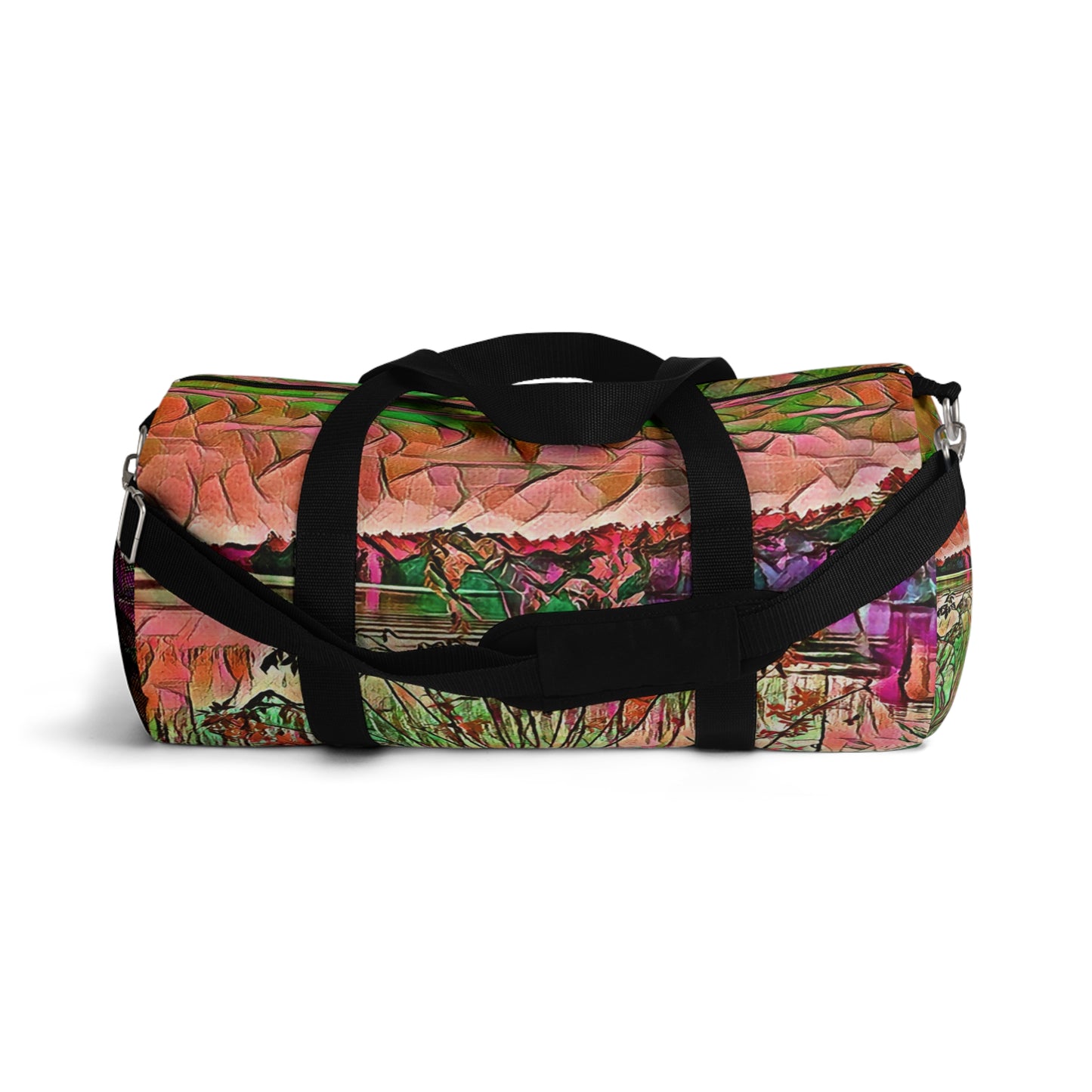 Custom Duffel Bag available in two sizes from the Scenery Series at Intriguing Vistas