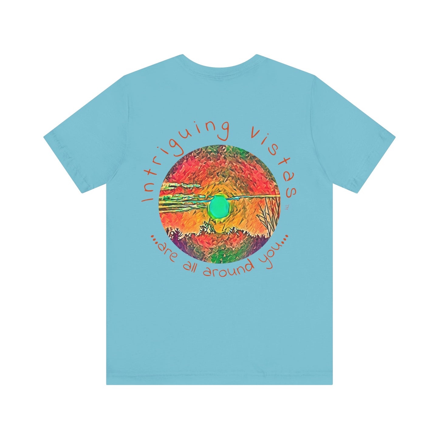 Intriguing Vistas™ Sunset Series Unisex Jersey Short Sleeve Tee