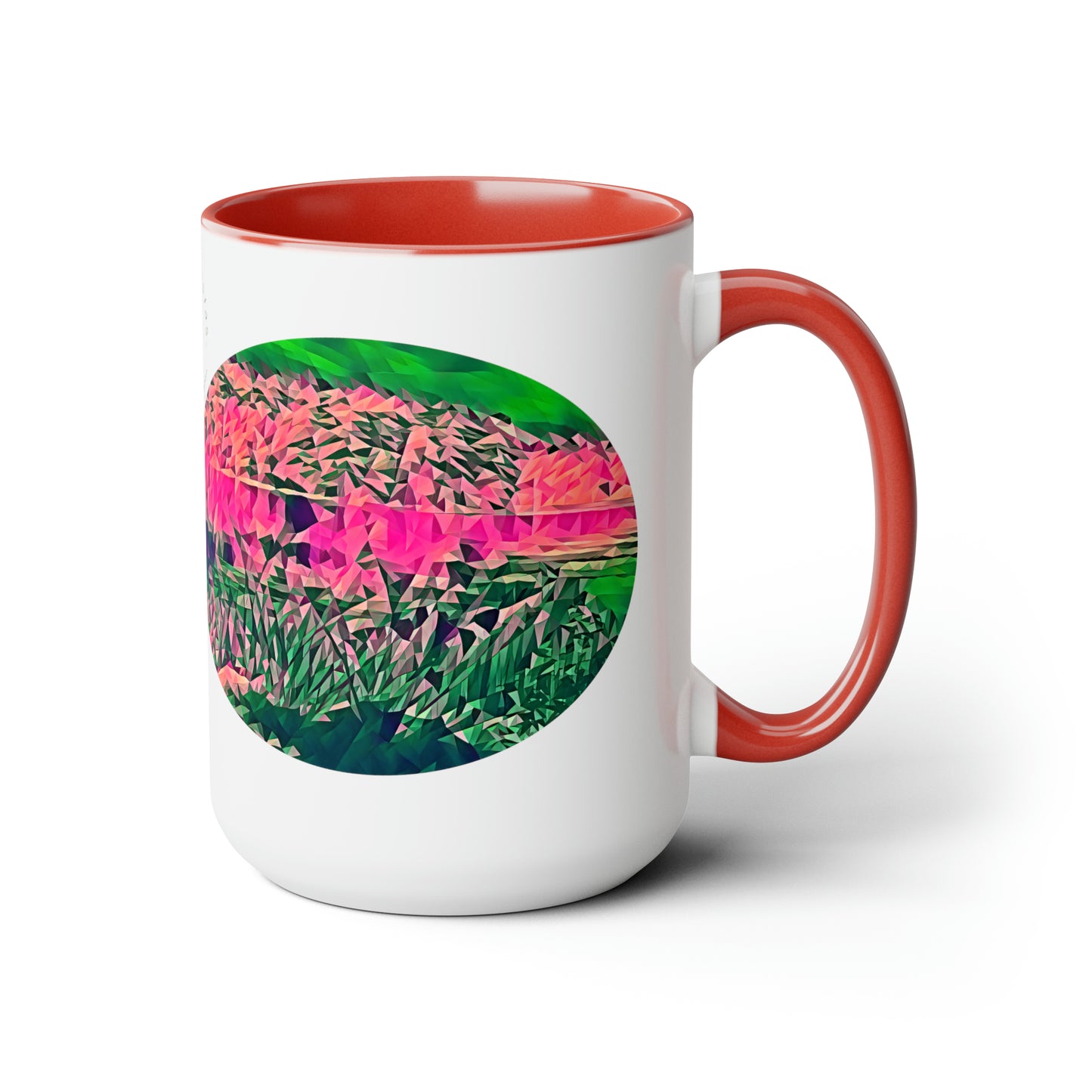 Intriguing Vistas™ Scenery Series Two-Tone Coffee Mugs, 15oz