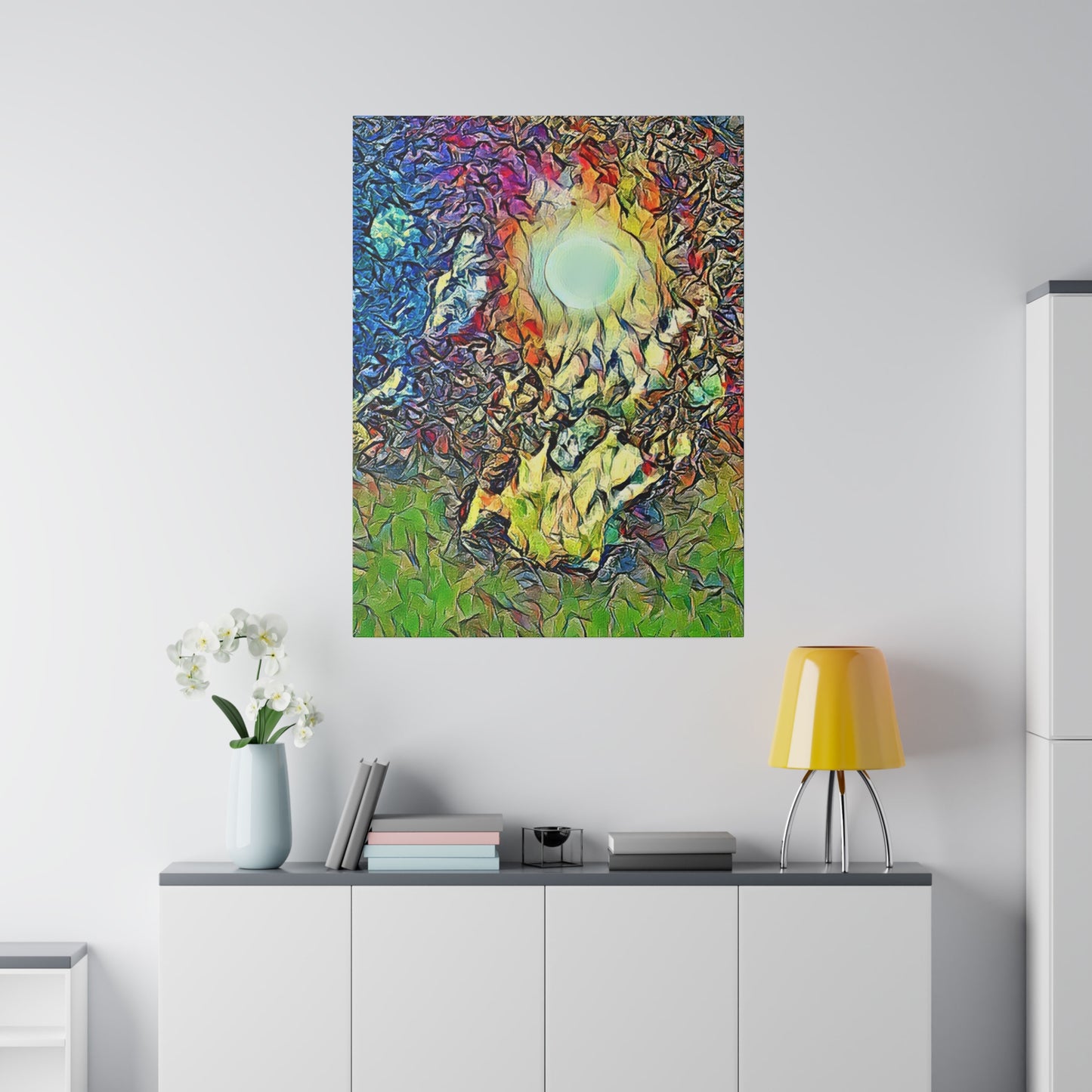 Intriguing Vistas™ Night Sky Series Matte Canvas Print in 12 Portrait Sizes!!