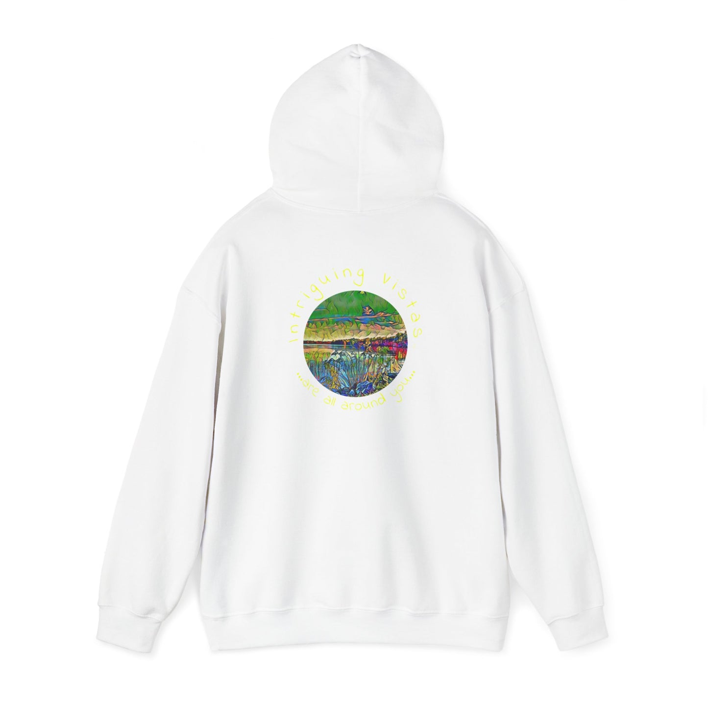 Intriguing Vistas™ Scenery Series Unisex Heavy Blend™ Hooded Sweatshirt