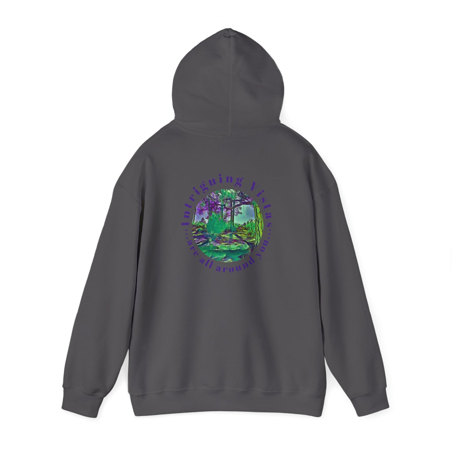 Gildan 18500 Unisex Adult Heavy Blend Crewneck Hooded Sweatshirt from the Scenery Series at Intriguing Vistas