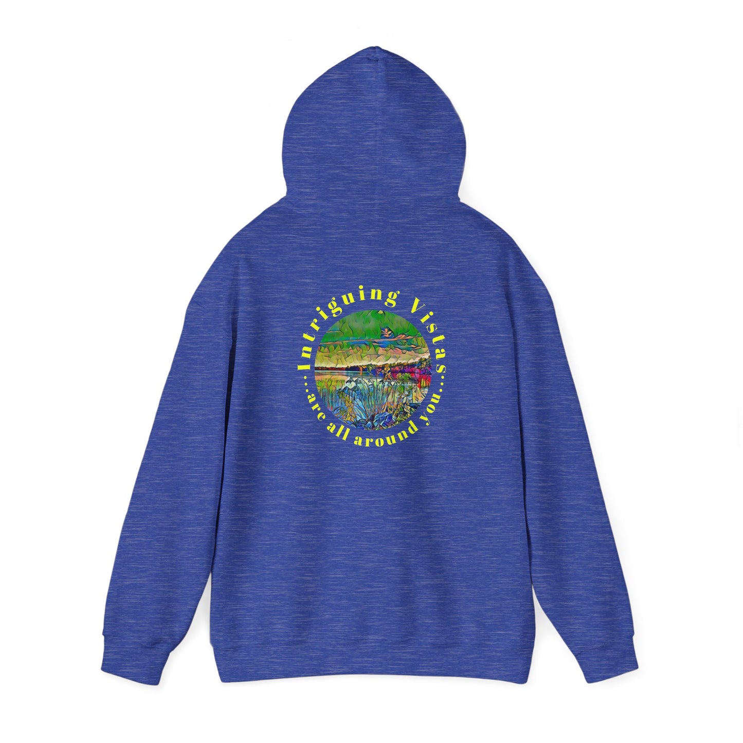 Gildan 18500 Unisex Adult Heavy Blend Crewneck Hooded Sweatshirt from the Scenery Series at Intriguing Vistas