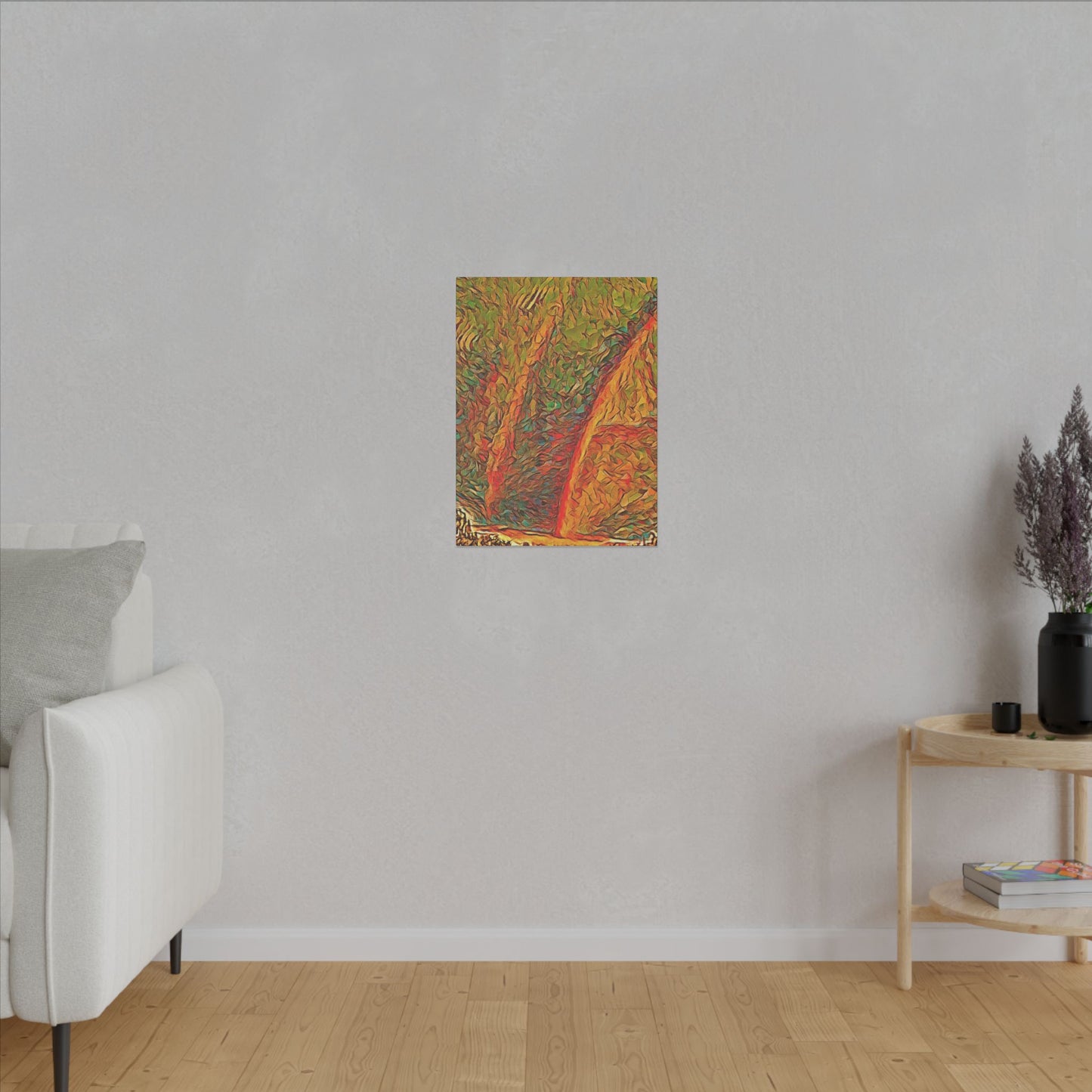 Canvas Print in Multiple Portrait Sizes from the Rainbow Series at Intriguing Vistas