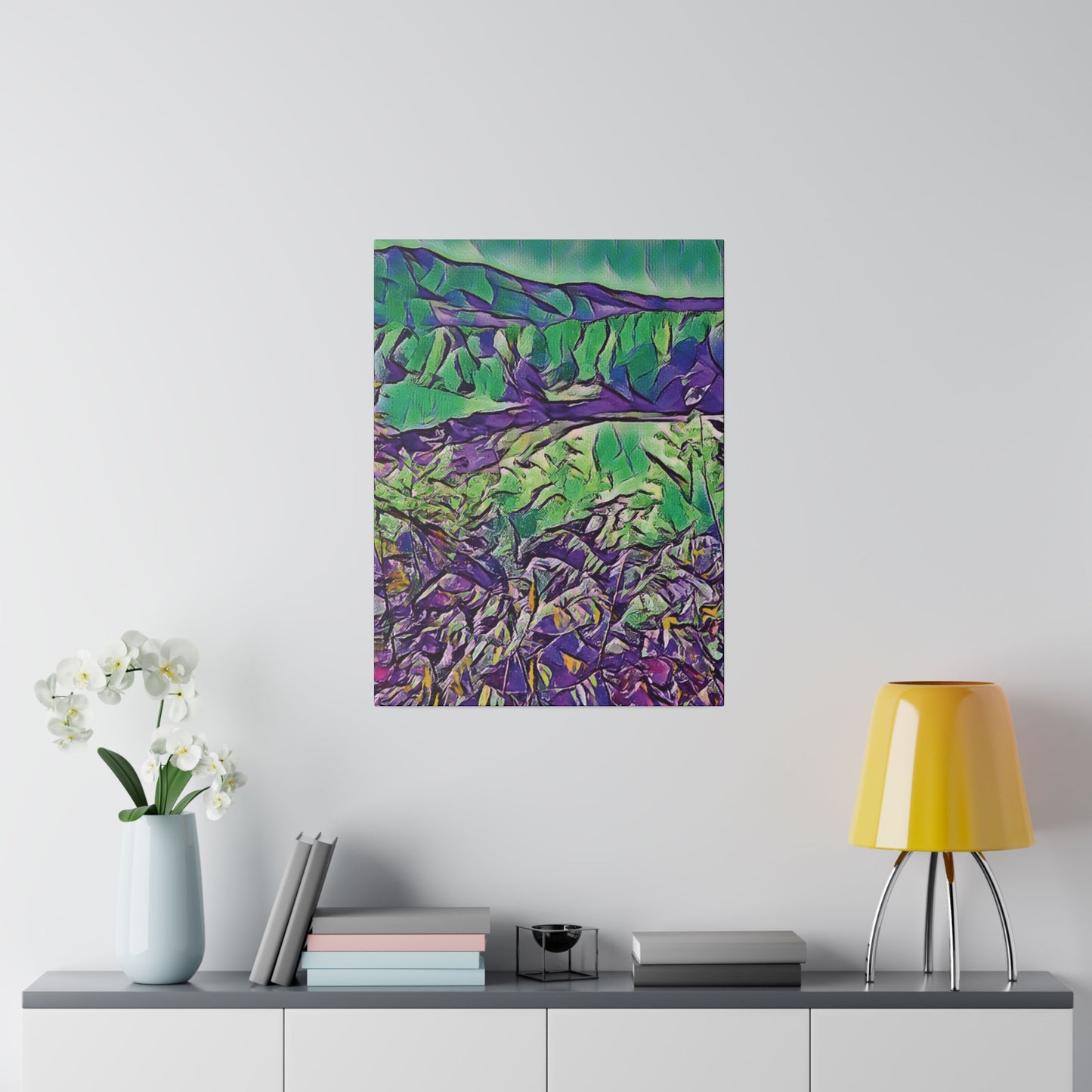 Intriguing Vistas™ Scenery Series Matte Canvas Print in 12 Portrait Sizes!!