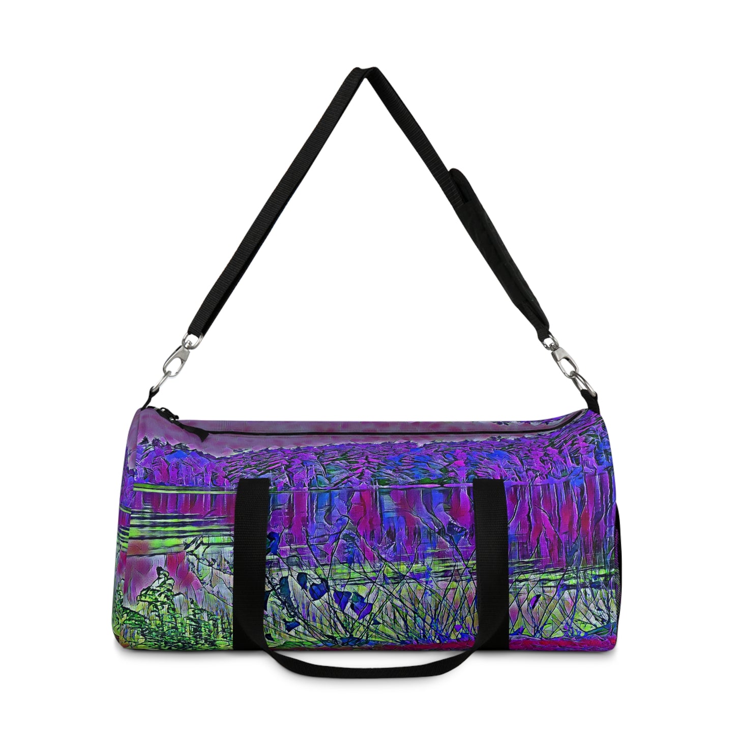 Custom Duffel Bag available in two sizes from the Scenery Series at Intriguing Vistas