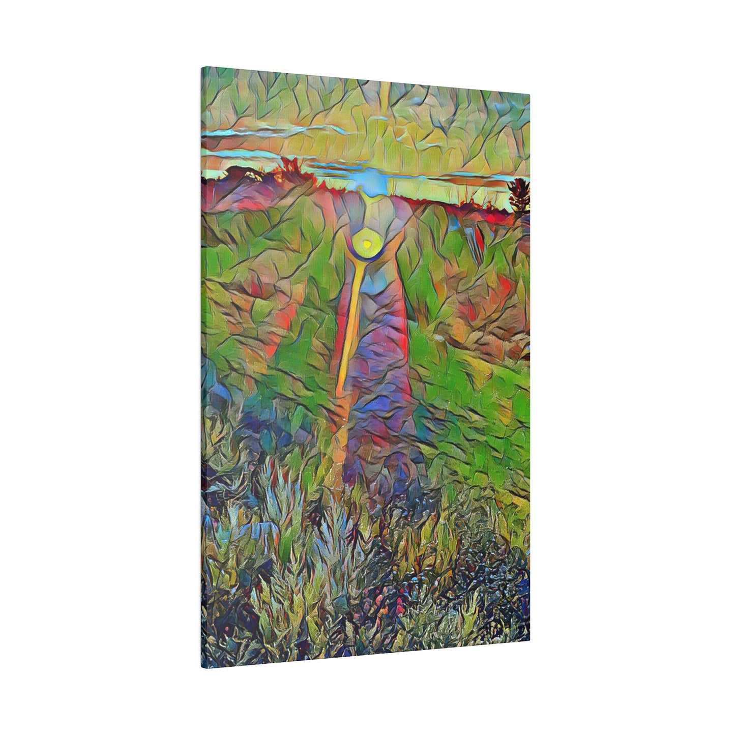 Intriguing Vistas™ Sunset Series Matte Canvas Print in 12 Portrait Sizes!!