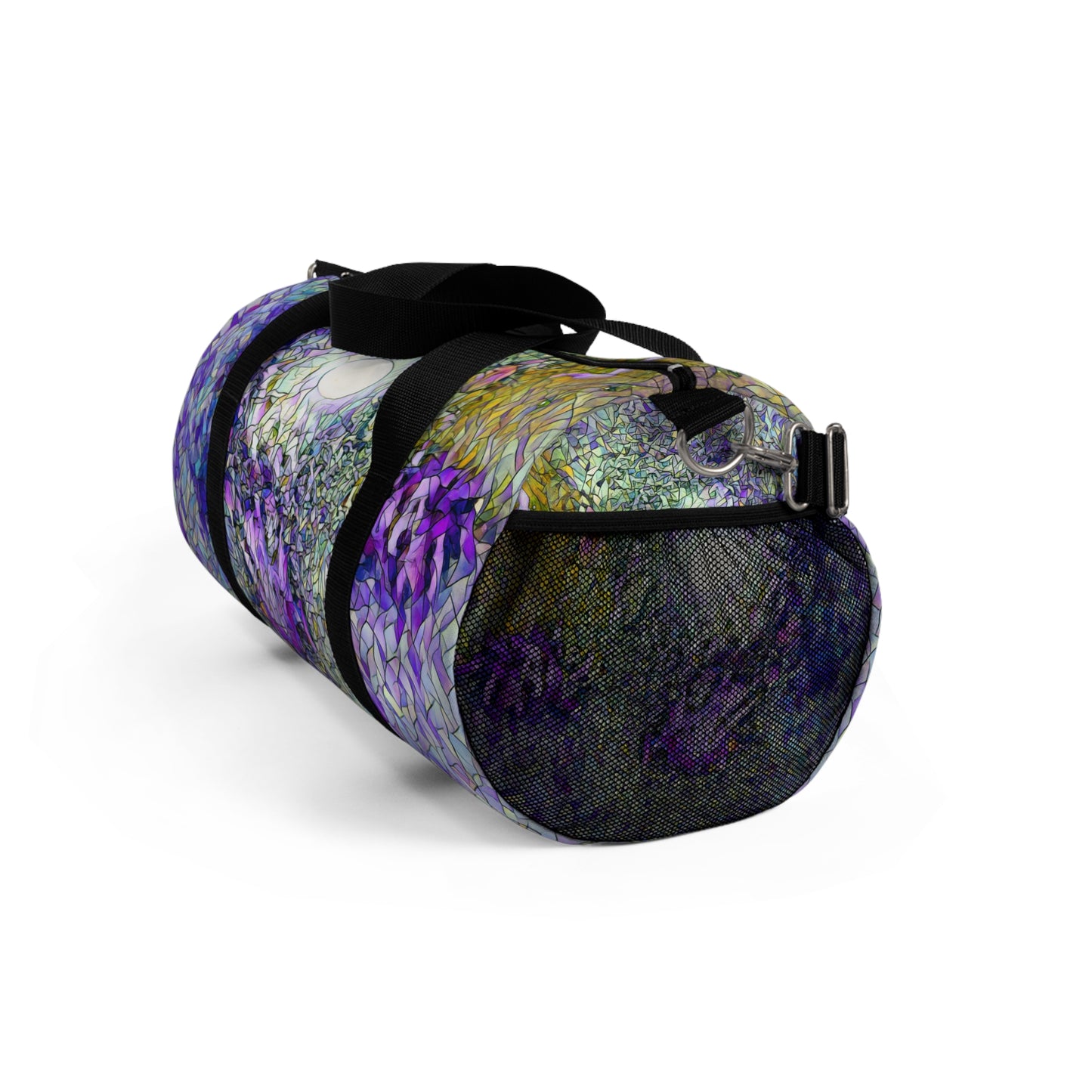 Custom Duffel Bag available in two sizes from the Night Sky Series at Intriguing Vistas