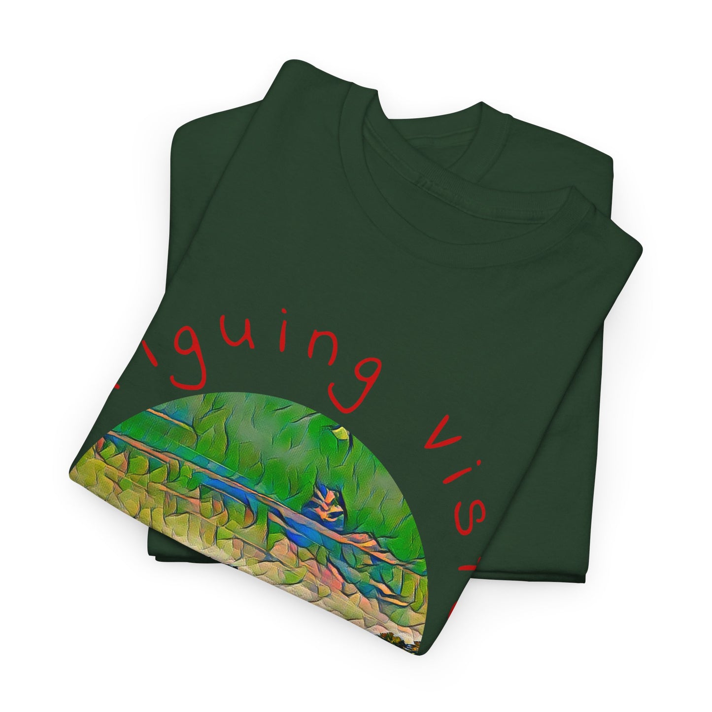 Intriguing Vistas™ Scenery Series Unisex Heavy Cotton Tee