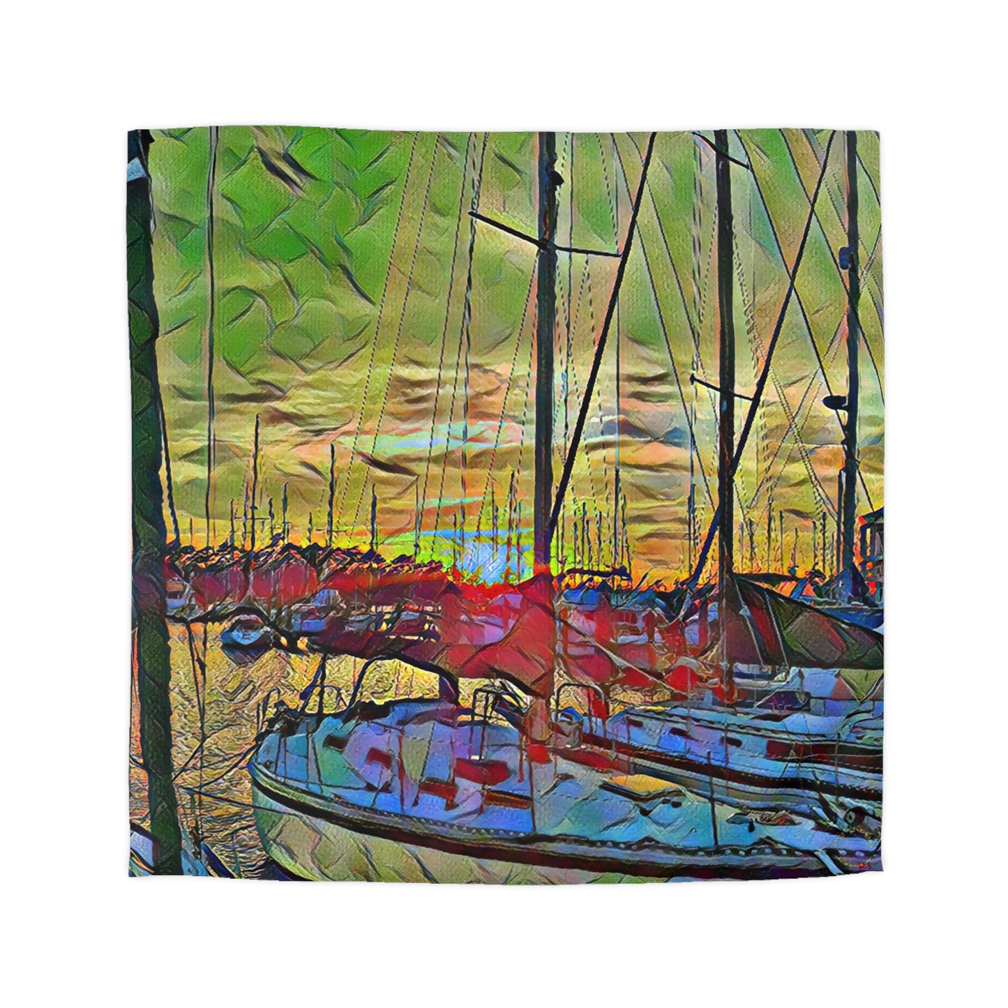 Intriguing Vistas™ Nautical Series Duvet Cover