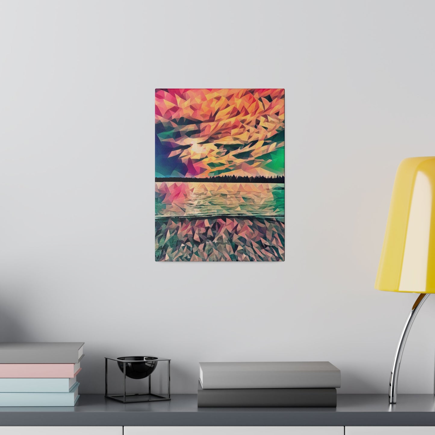 Canvas Print in Multiple Portrait Sizes from the Sunset Series at Intriguing Vistas