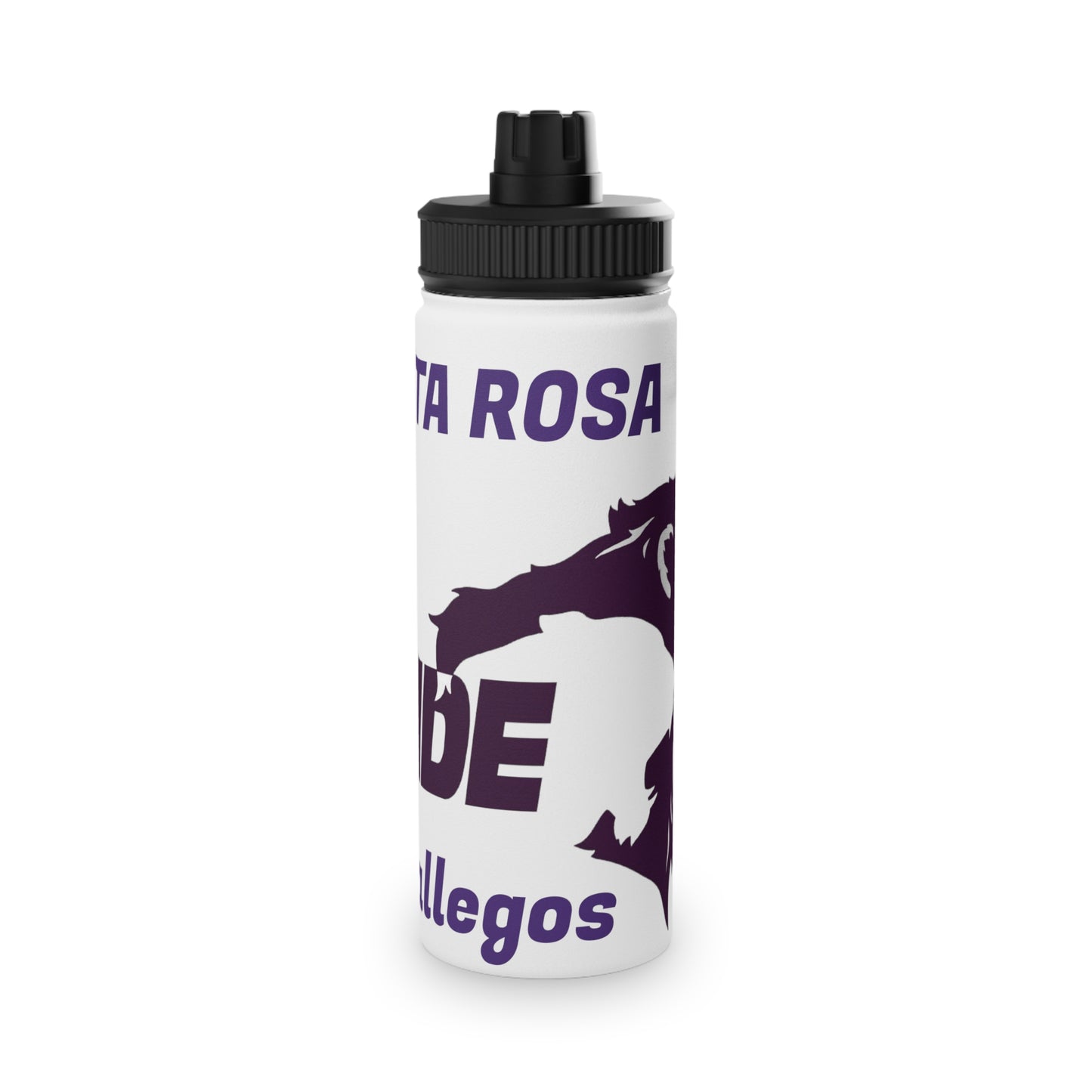 Santa Rosa Stainless Steel Water Bottle, Sports Lid