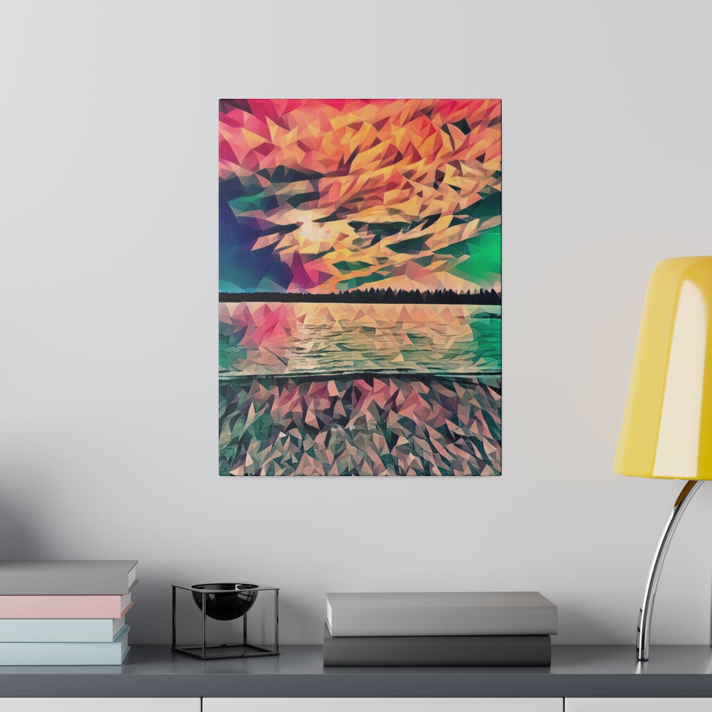 Canvas Print in Multiple Portrait Sizes from the Sunset Series at Intriguing Vistas