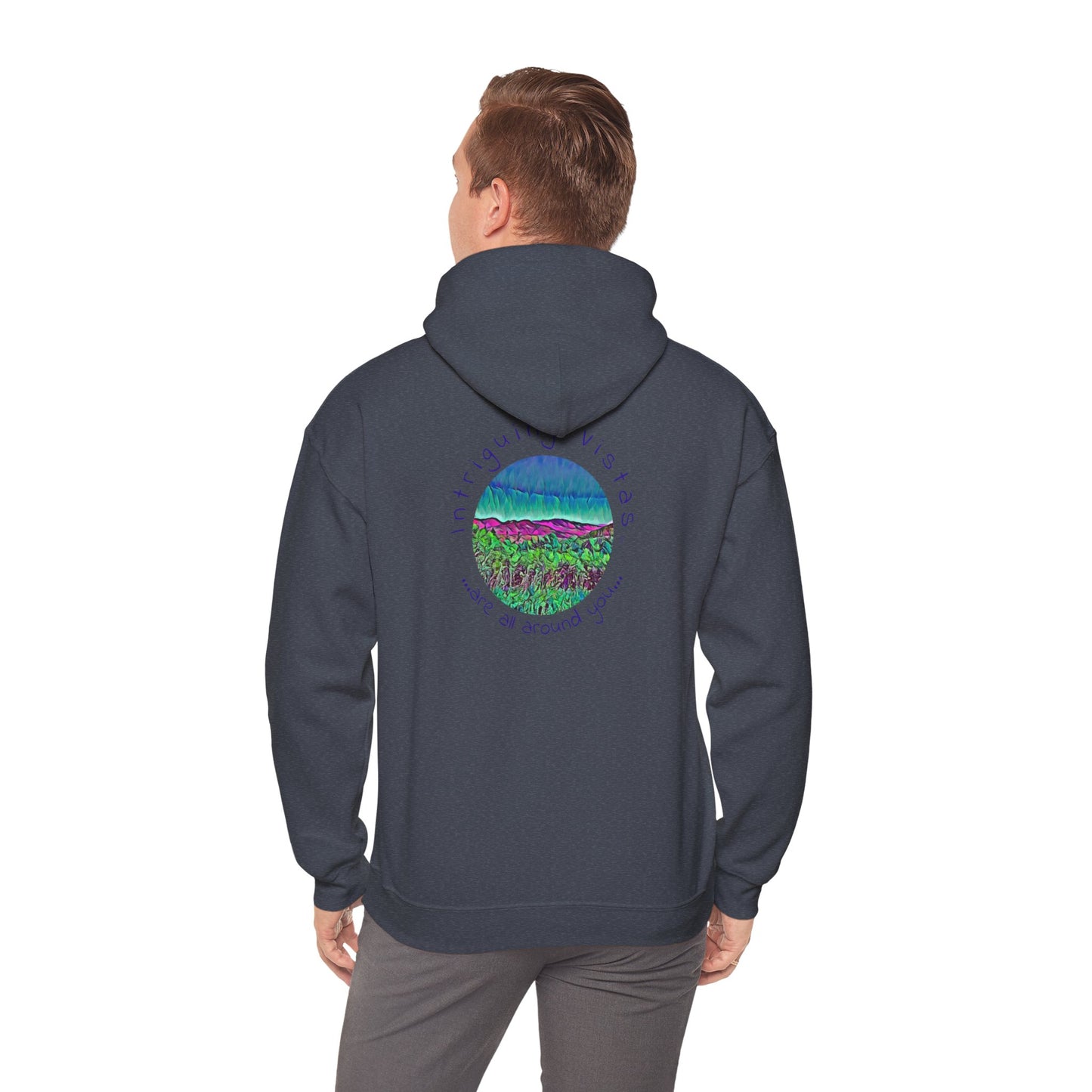 Intriguing Vistas™ Scenery Series Unisex Heavy Blend™ Hooded Sweatshirt