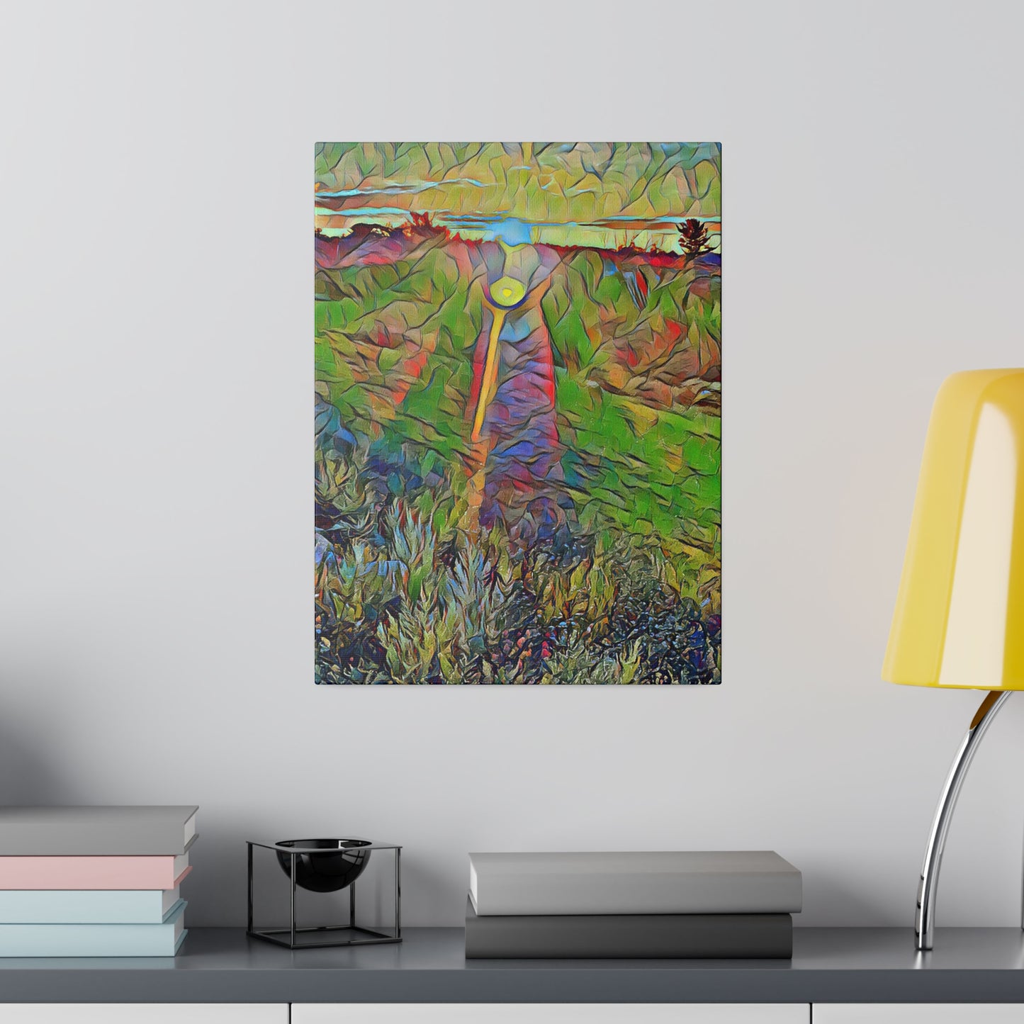 Canvas Print in Multiple Portrait Sizes from the Sunset Series at Intriguing Vistas