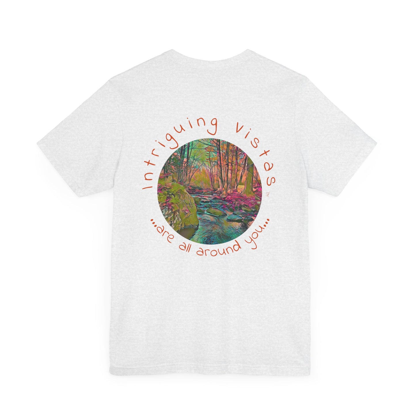 Bella + Canvas 3001 Unisex Jersey Short Sleeve Tee from the Intriguing Vistas Scenery Series