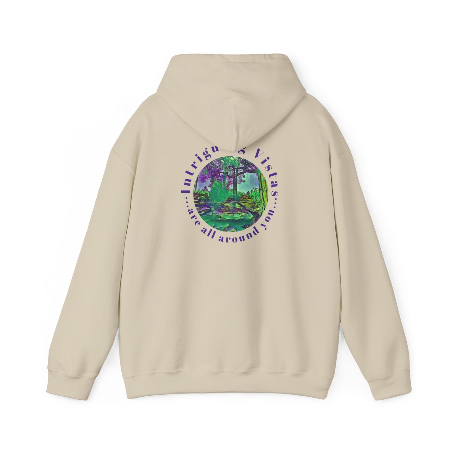 Gildan 18500 Unisex Adult Heavy Blend Crewneck Hooded Sweatshirt from the Scenery Series at Intriguing Vistas