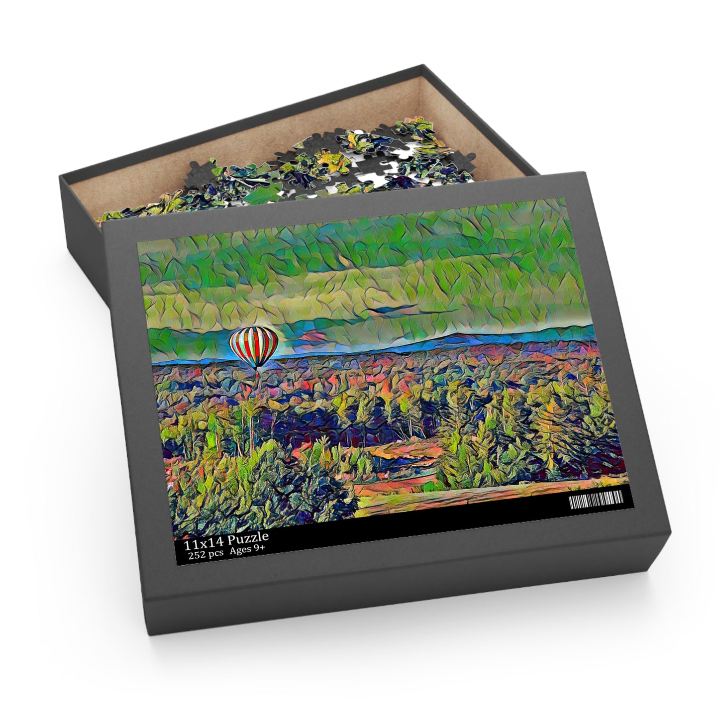 Custom Jigsaw Puzzle Available in Three Sizes from the Scenery Series at Intriguing Vistas