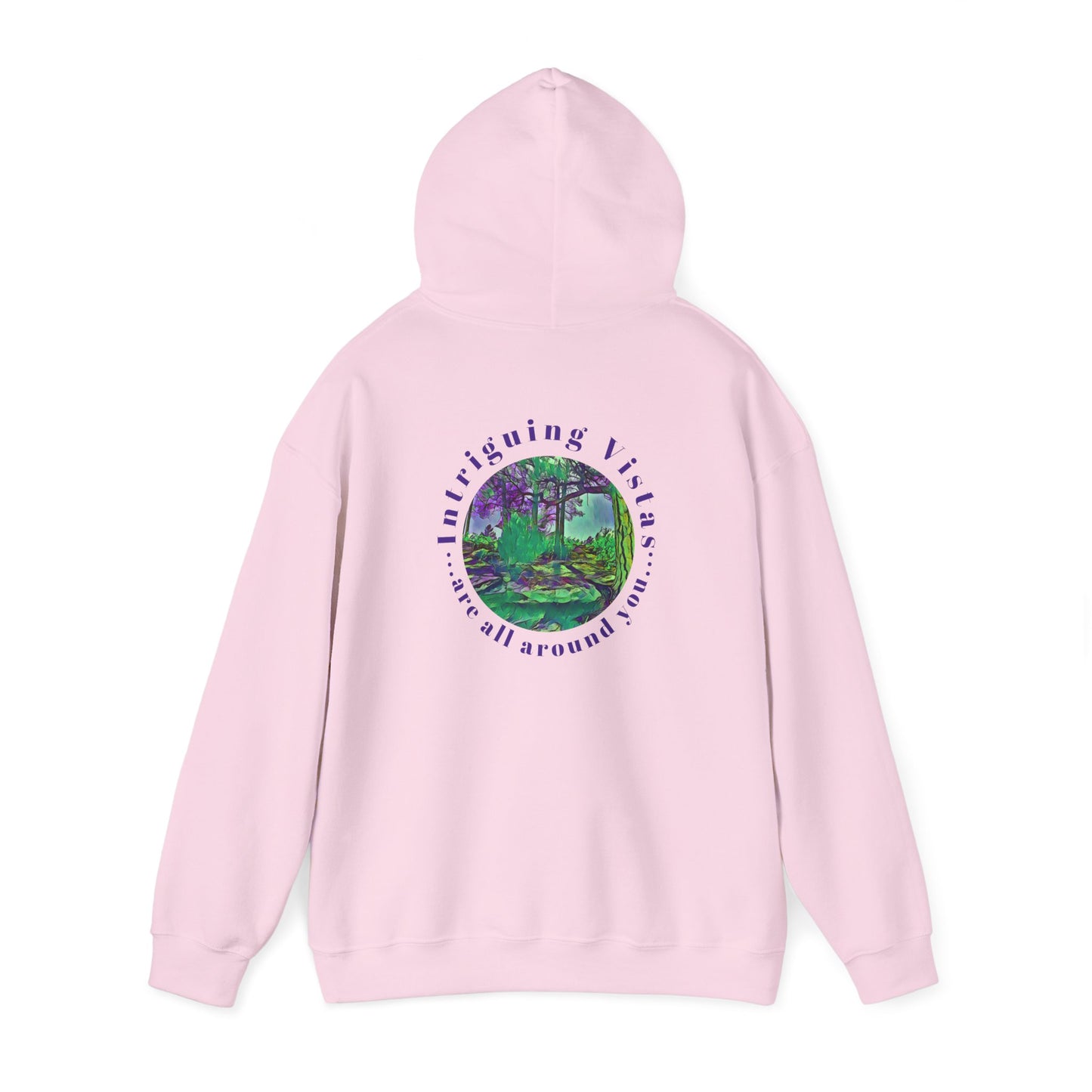 Gildan 18500 Unisex Adult Heavy Blend Crewneck Hooded Sweatshirt from the Scenery Series at Intriguing Vistas