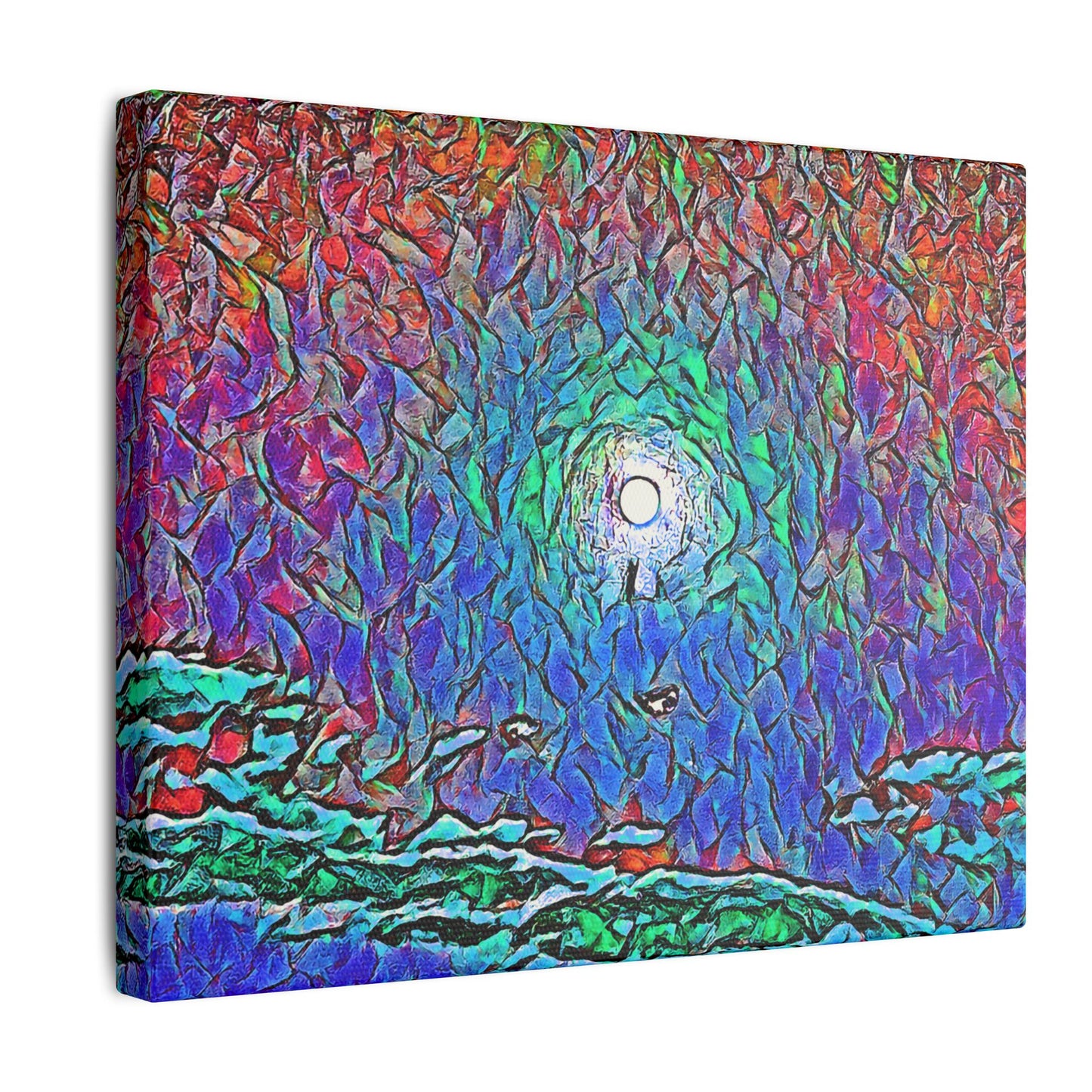 Canvas Print in Multiple Landscape Sizes from the Night Sky Series at Intriguing Vistas