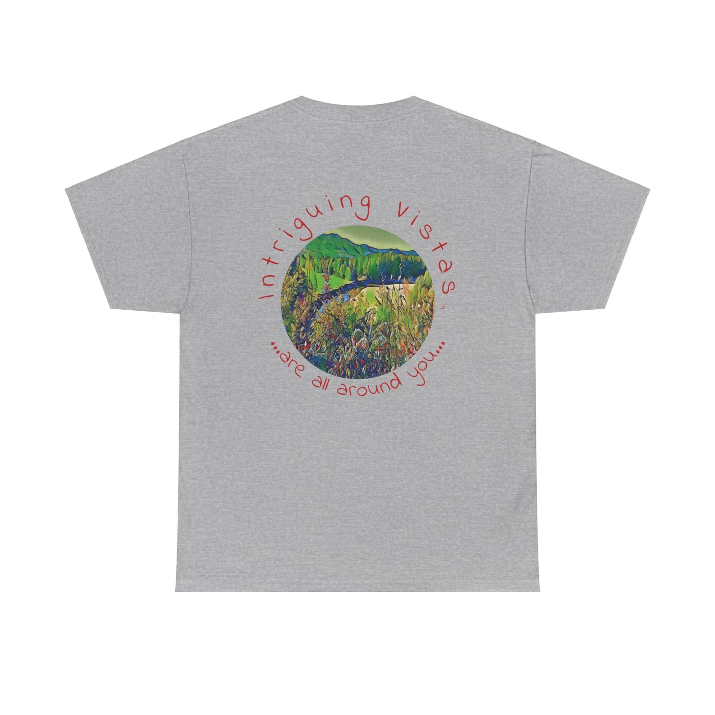 Gildan 5000 Unisex Adult Heavy Cotton Tee from the Scenery Series at Intriguing Vistas