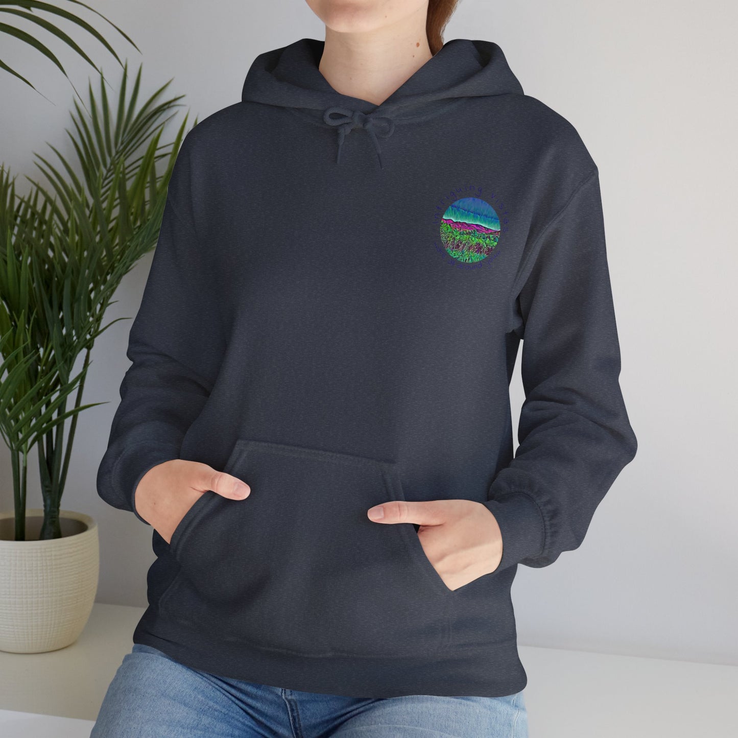 Intriguing Vistas™ Scenery Series Unisex Heavy Blend™ Hooded Sweatshirt