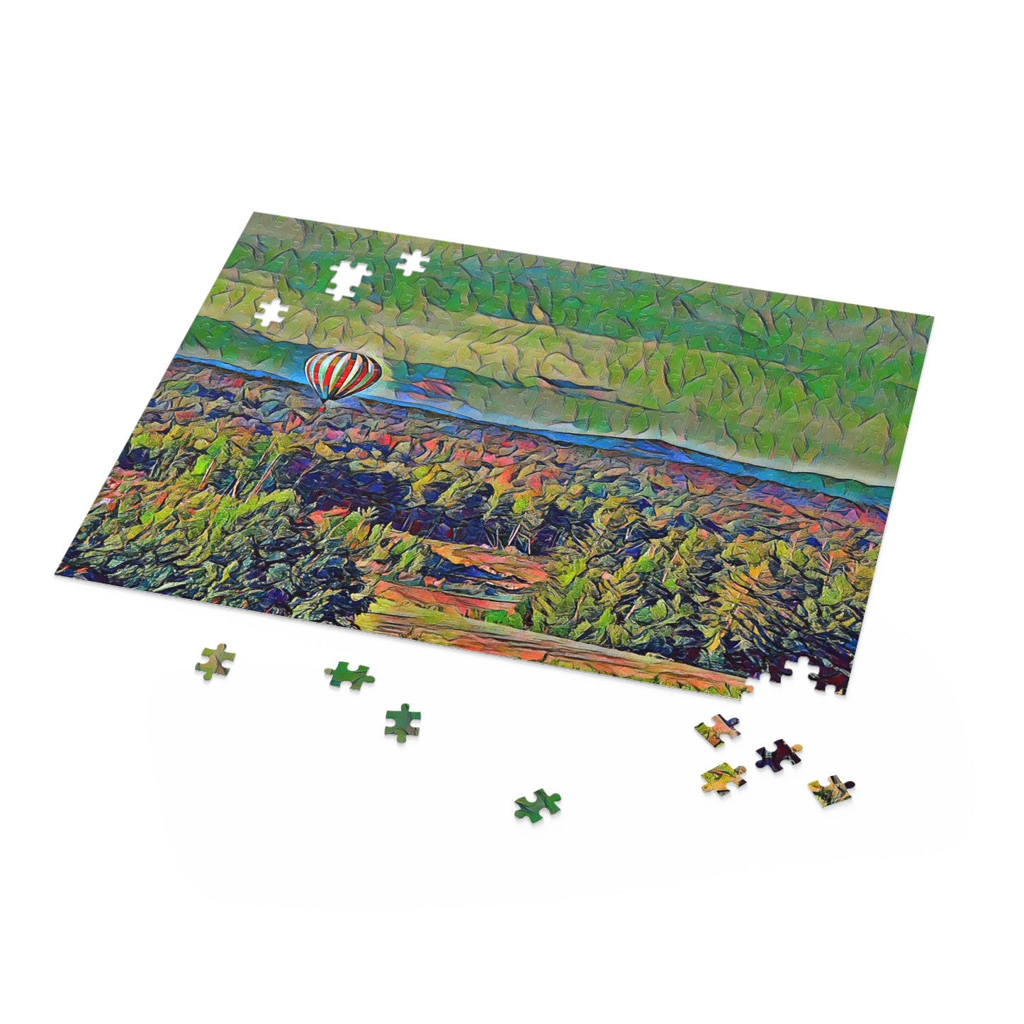 Custom Jigsaw Puzzle Available in Three Sizes from the Scenery Series at Intriguing Vistas