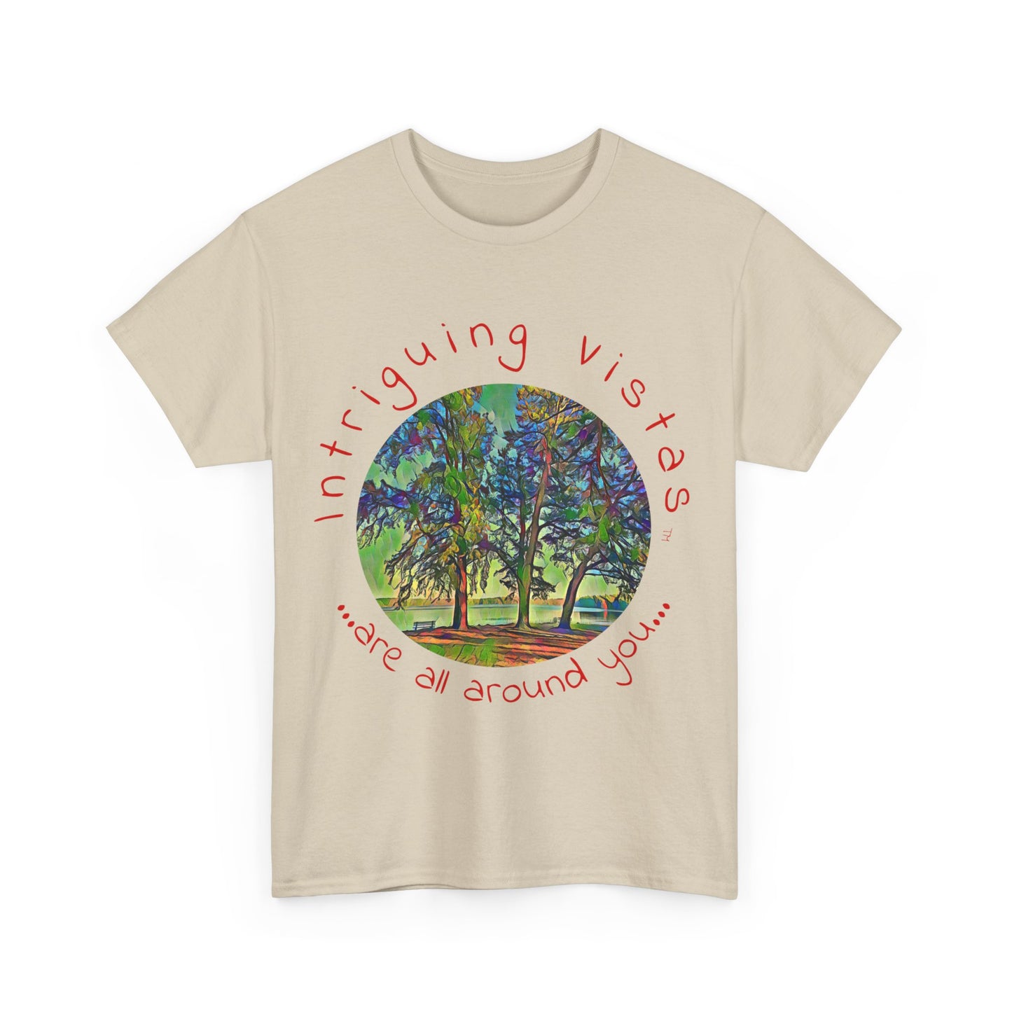 Intriguing Vistas™ Scenery Series Unisex Heavy Cotton Tee