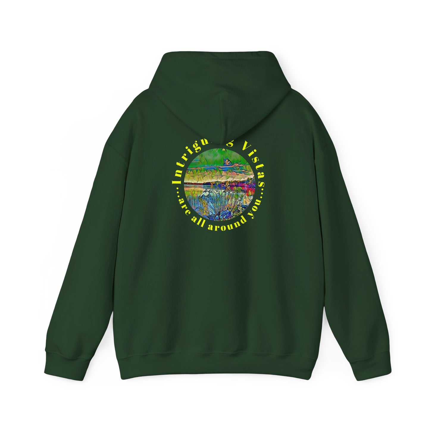 Gildan 18500 Unisex Adult Heavy Blend Crewneck Hooded Sweatshirt from the Scenery Series at Intriguing Vistas